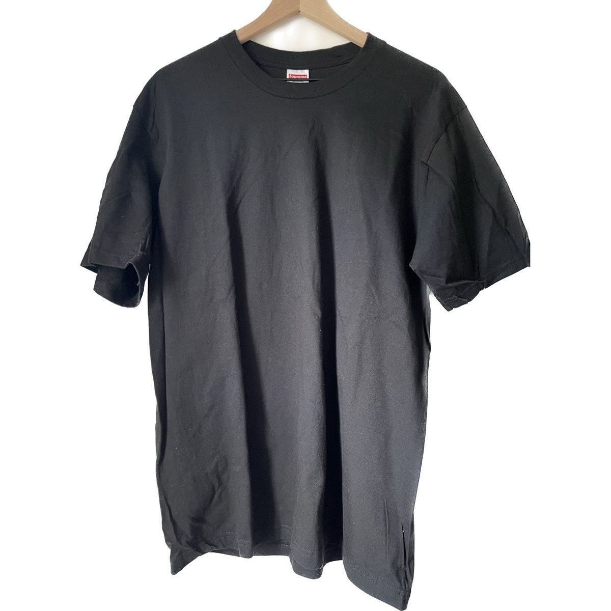 Supreme Supreme Black Blank T-Shirt (L) Size US L / EU 52-54 / 3 - 1 Thumbnail
