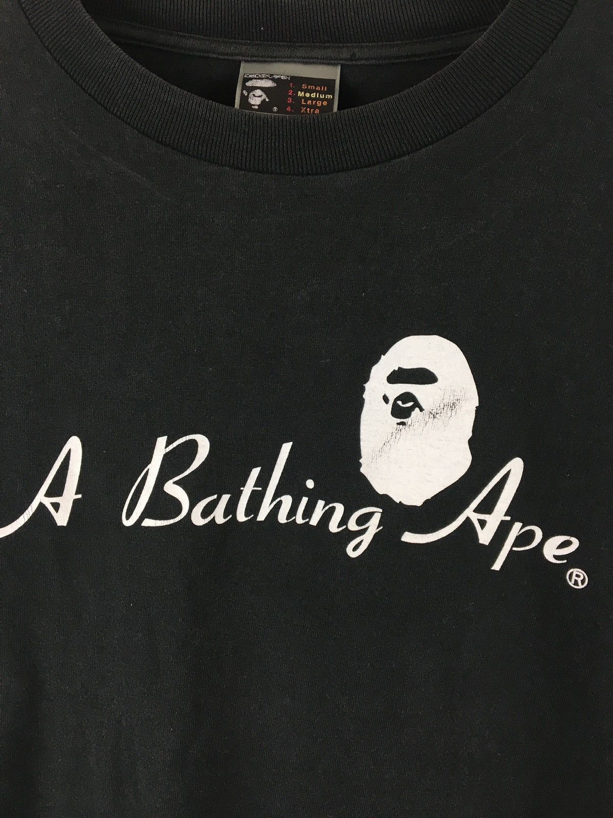 Bape A Bathing Ape L/S Tee Size US M / EU 48-50 / 2 - 3 Thumbnail