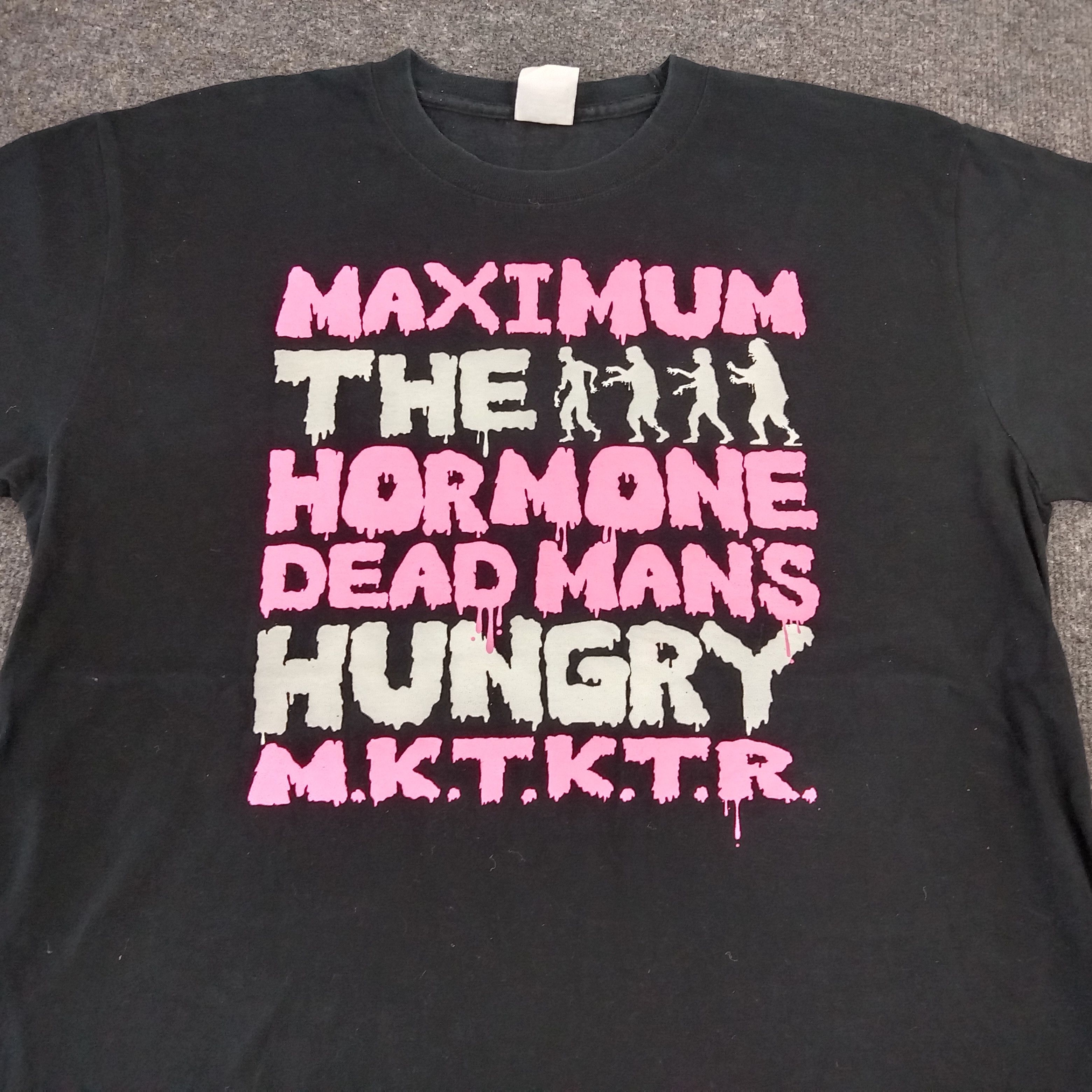 Band Tees × Japanese Brand × Vintage MAXIMUM The HORMONE Japanese Heavy Metal Band Tshirt Size US L / EU 52-54 / 3 - 3 Thumbnail