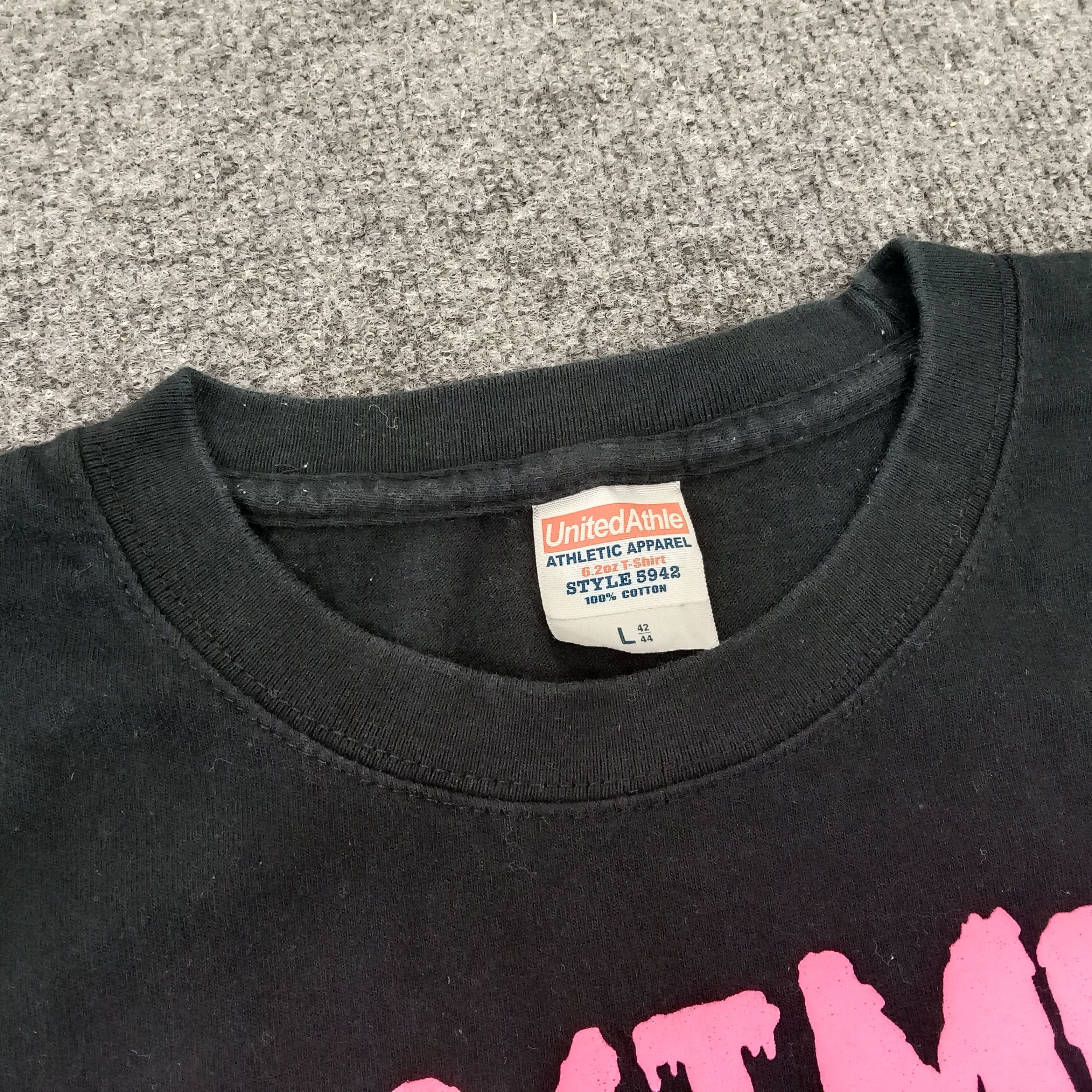 Band Tees × Japanese Brand × Vintage MAXIMUM The HORMONE Japanese Heavy Metal Band Tshirt Size US L / EU 52-54 / 3 - 4 Thumbnail