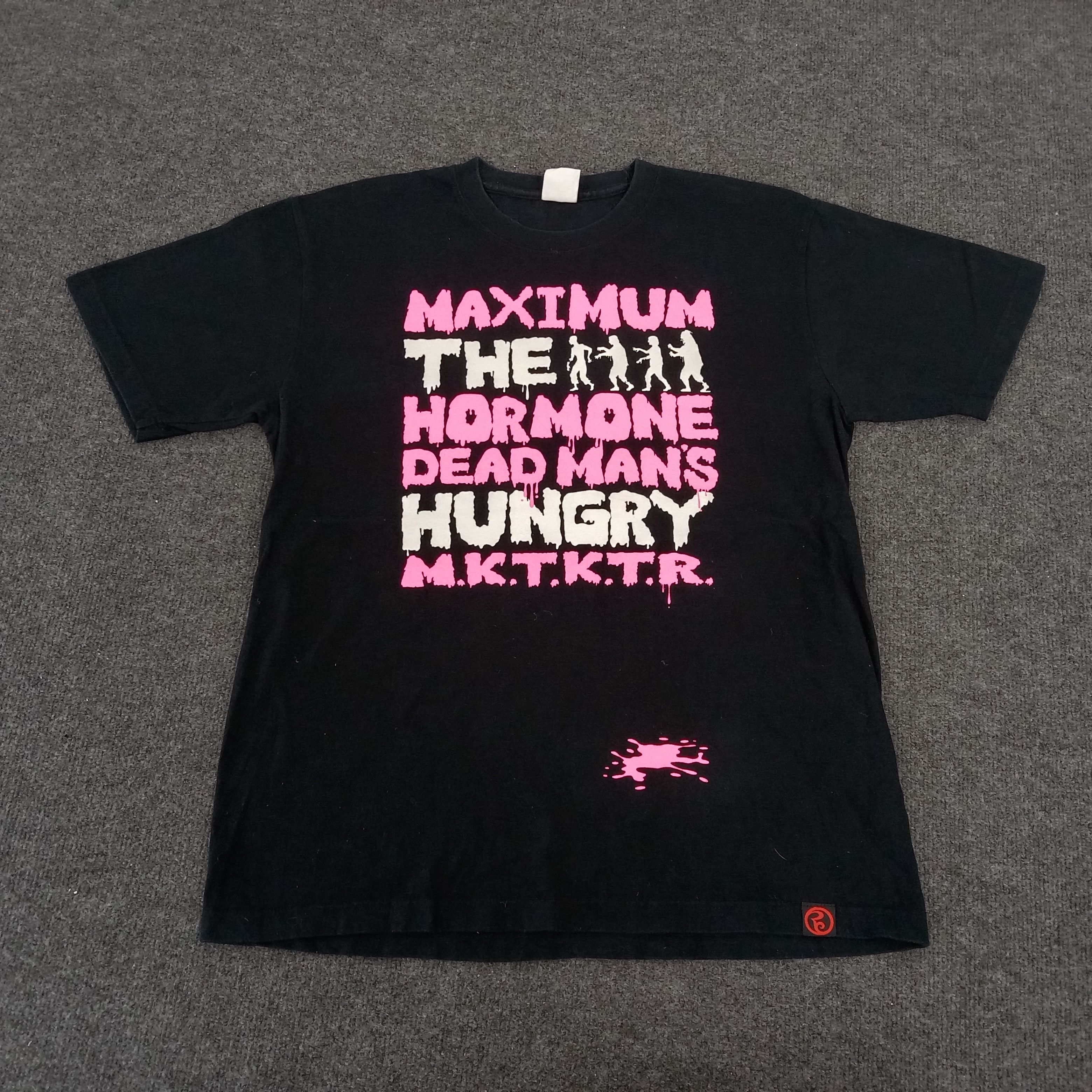 Band Tees × Japanese Brand × Vintage MAXIMUM The HORMONE Japanese Heavy Metal Band Tshirt Size US L / EU 52-54 / 3 - 2 Thumbnail