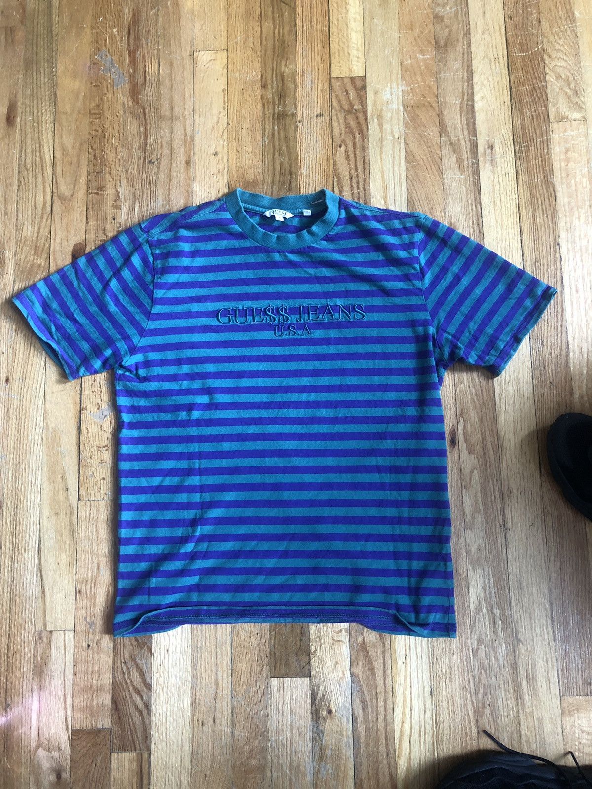 Guess Asap Rocky x Guess Striped Tee Size US S / EU 44-46 / 1 - 1 Thumbnail