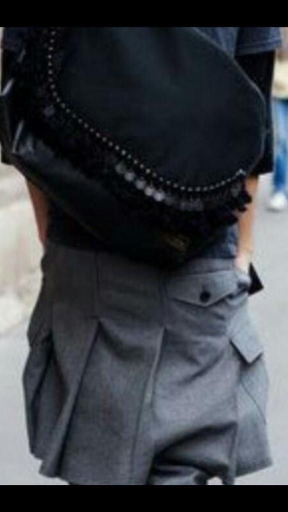 Scab Japan Fashion Skirt Wrap Jeans Shorts Art Craft JPG CDG
