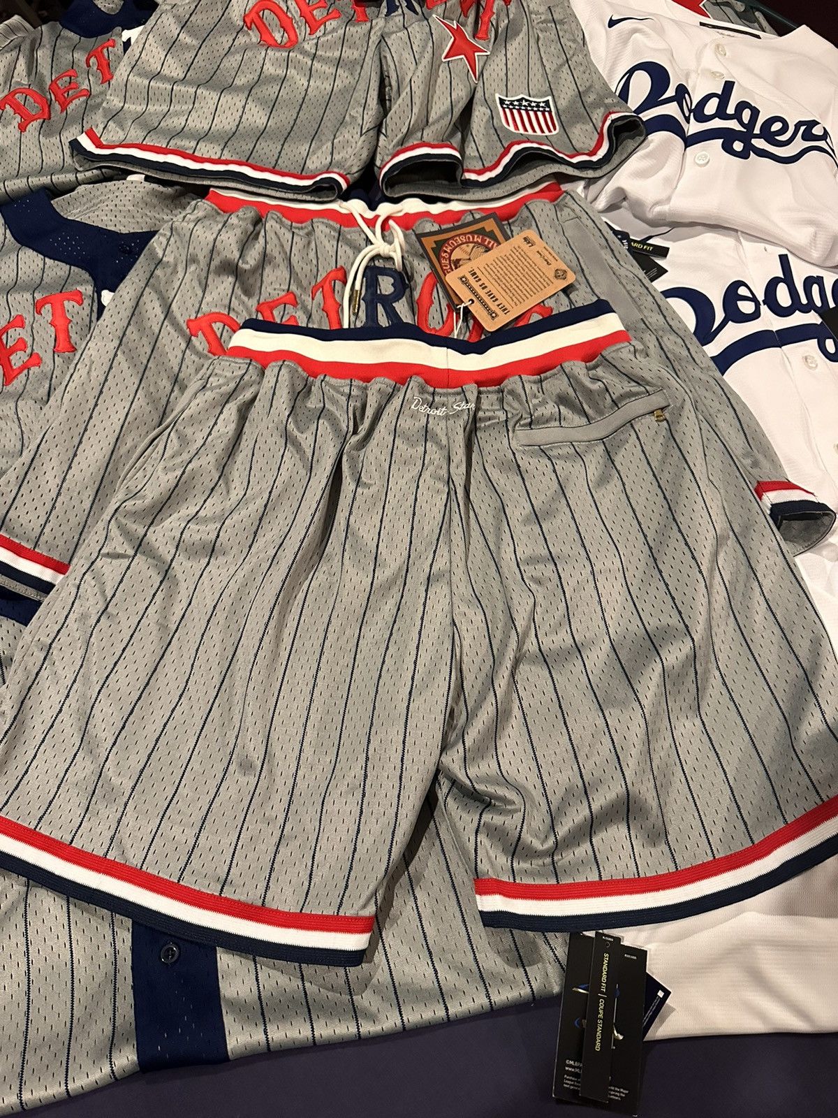 MLB Detroit stars 1920 shorts brand new Sz medium Size US 34 / EU 50 - 4 Thumbnail