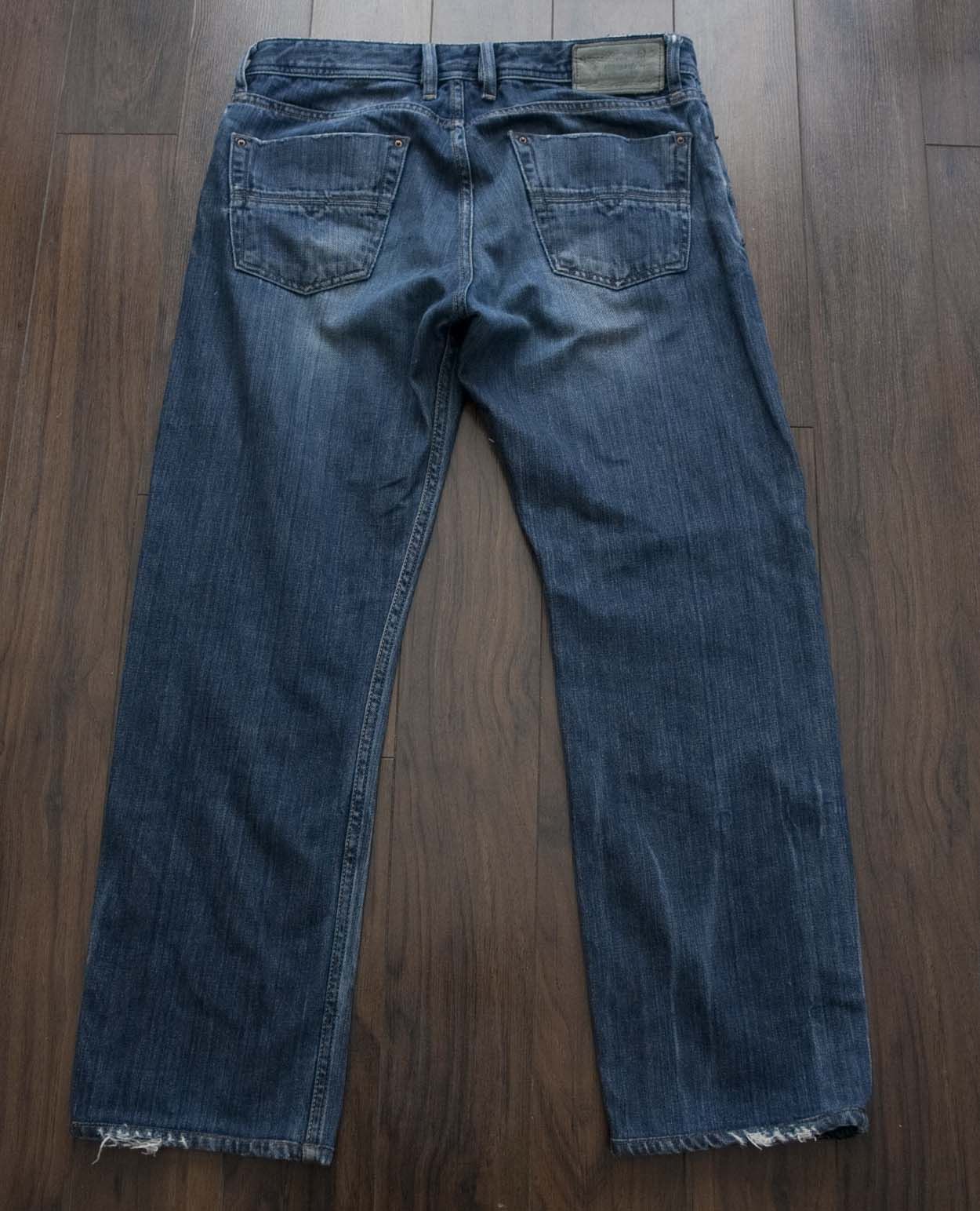Diesel Diesel Jeans Kurren Blue Size 31x28.5 Size US 31 - 3 Thumbnail