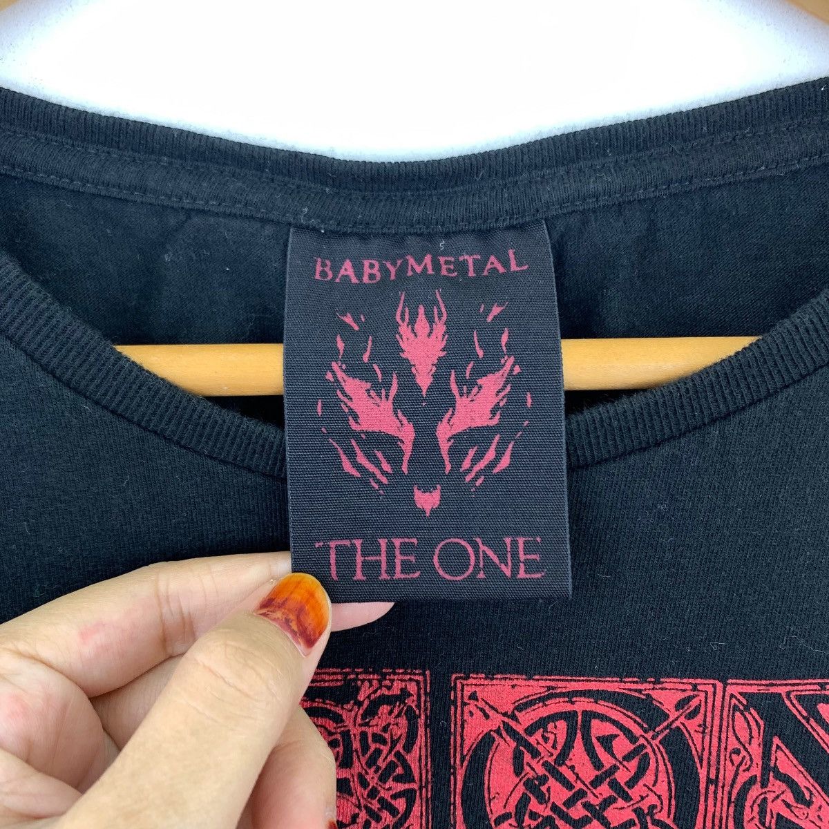 Japanese Brand BABYMETAL Japanese Band THE ONE Album Cover Print Black Size US XL / EU 56 / 4 - 3 Thumbnail