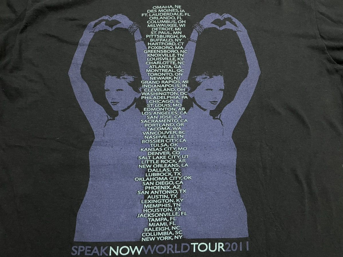 Other Tshirt Single Singer Taylor Swift Tour 2011 Size US S / EU 44-46 / 1 - 5 Thumbnail