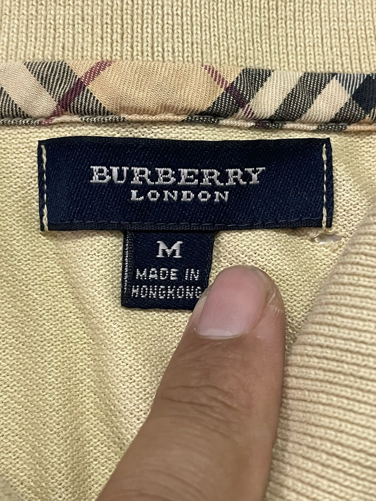 Burberry Vintage Burberry Polos T.Shirt Size US M / EU 48-50 / 2 - 6 Thumbnail