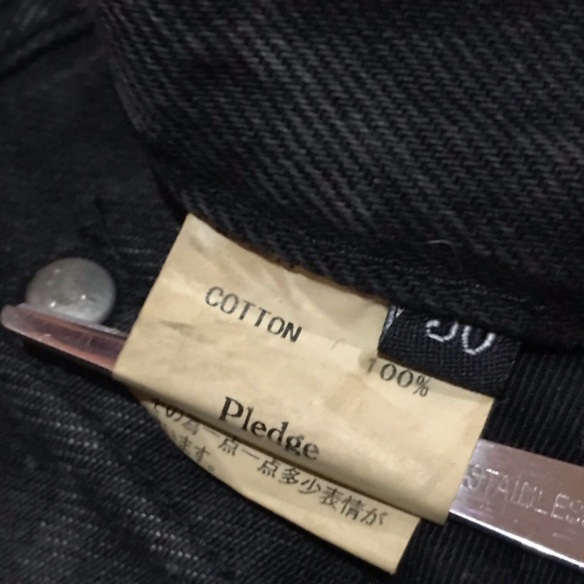 Pledge 💥NEED GONE💥 Rare Pledge Acid Washed Black Denim Pants Size US 34 / EU 50 - 10 Thumbnail