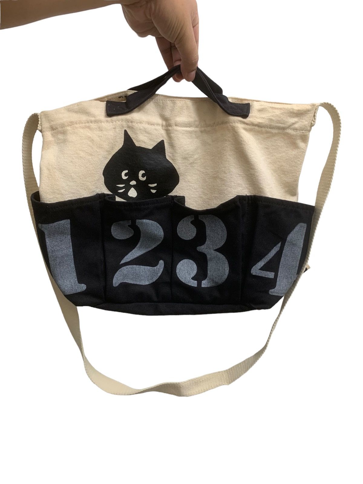 Final Home 🇯🇵 Issey Miyake Ne-Net Numbers Utility Sling Bag Size ONE SIZE - 2 Thumbnail