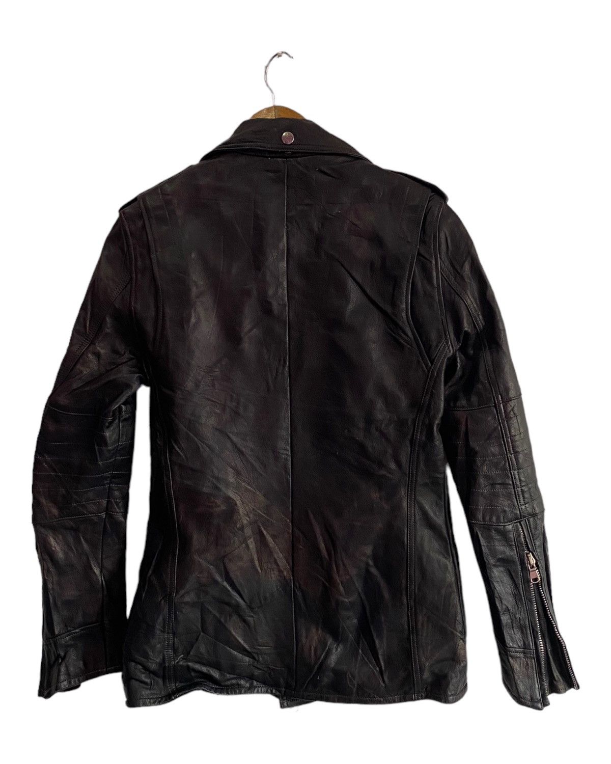 Kapital 🔥MOON AGE DEVILMENT DISTRESSED LEATHER JACKET PUNK Size US S / EU 44-46 / 1 - 4 Thumbnail