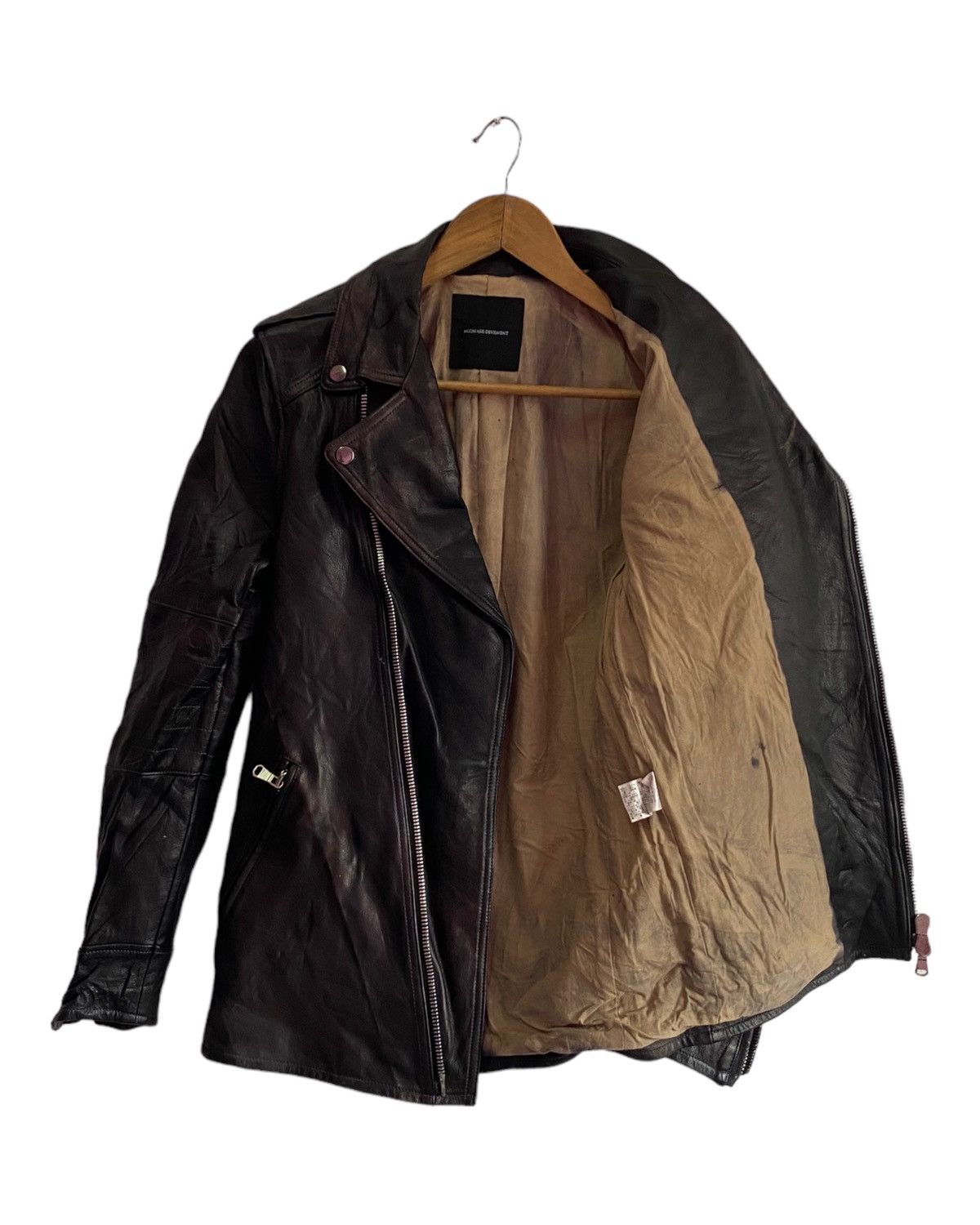 Kapital 🔥MOON AGE DEVILMENT DISTRESSED LEATHER JACKET PUNK Size US S / EU 44-46 / 1 - 6 Thumbnail