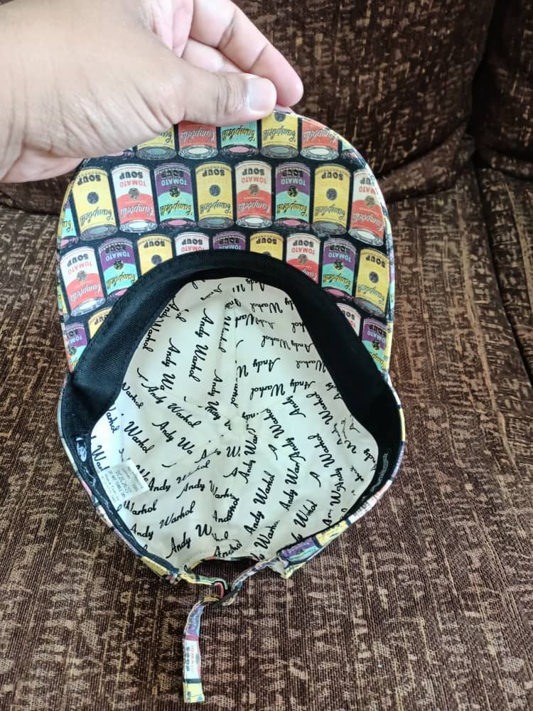 CA4LA Andy Warhol Soup Campball cap by CA4LA Size ONE SIZE - 7 Thumbnail