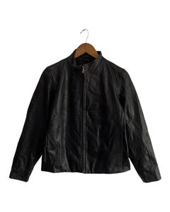 Kanye West Biker Leather Jacket  Asymmetrical Zipper Black Jacket