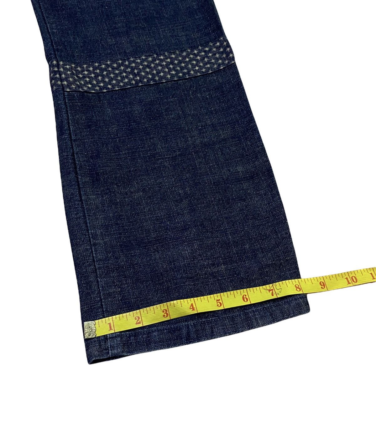 Eternal Eternal Elastic Waist Indigo Denim Pants Size US 35 - 10 Thumbnail