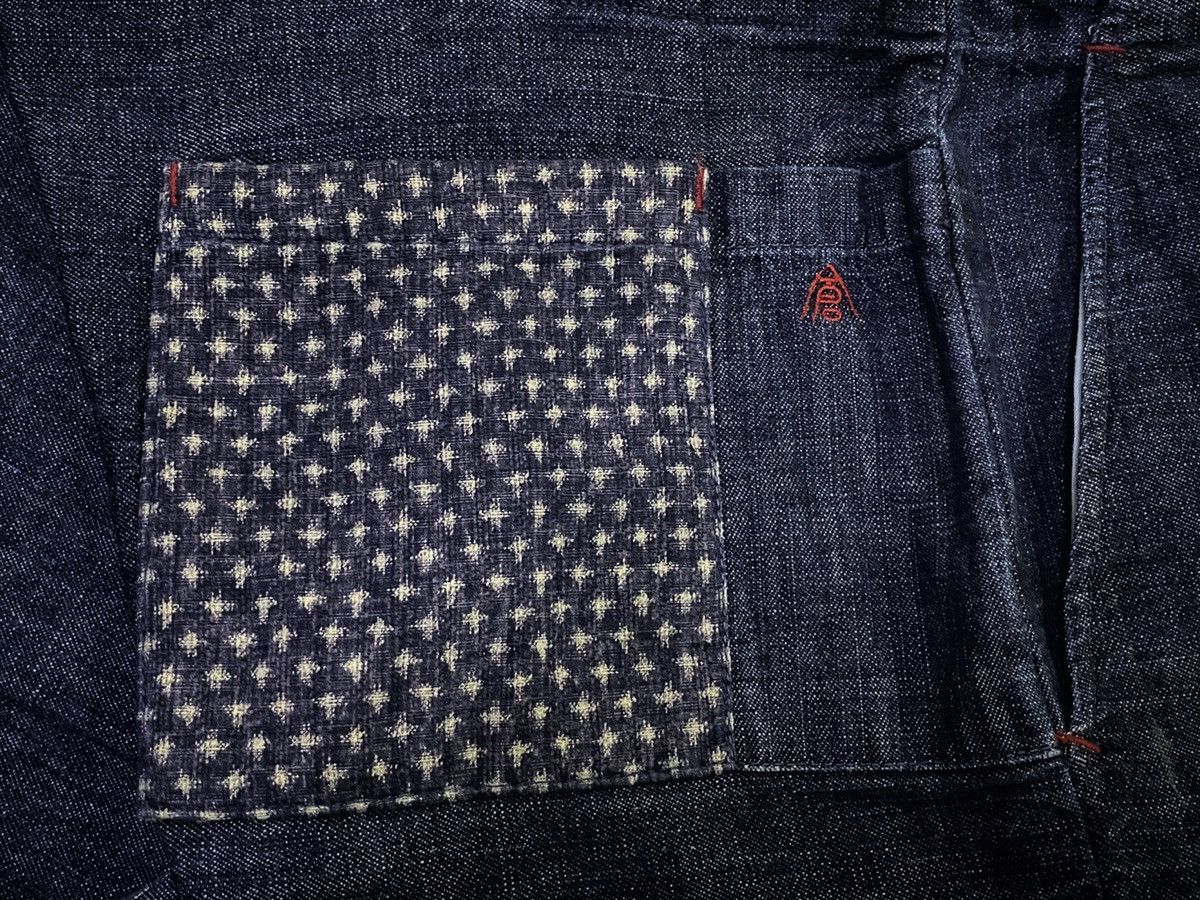 Eternal Eternal Elastic Waist Indigo Denim Pants Size US 35 - 18 Thumbnail
