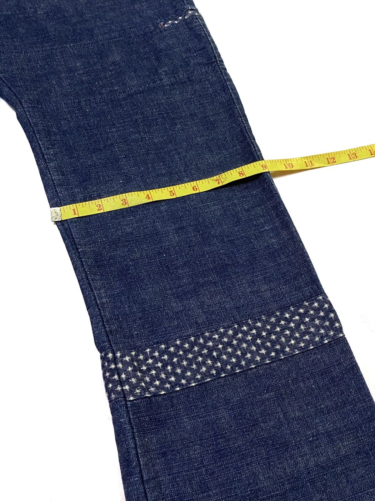 Eternal Eternal Elastic Waist Indigo Denim Pants Size US 35 - 9 Thumbnail