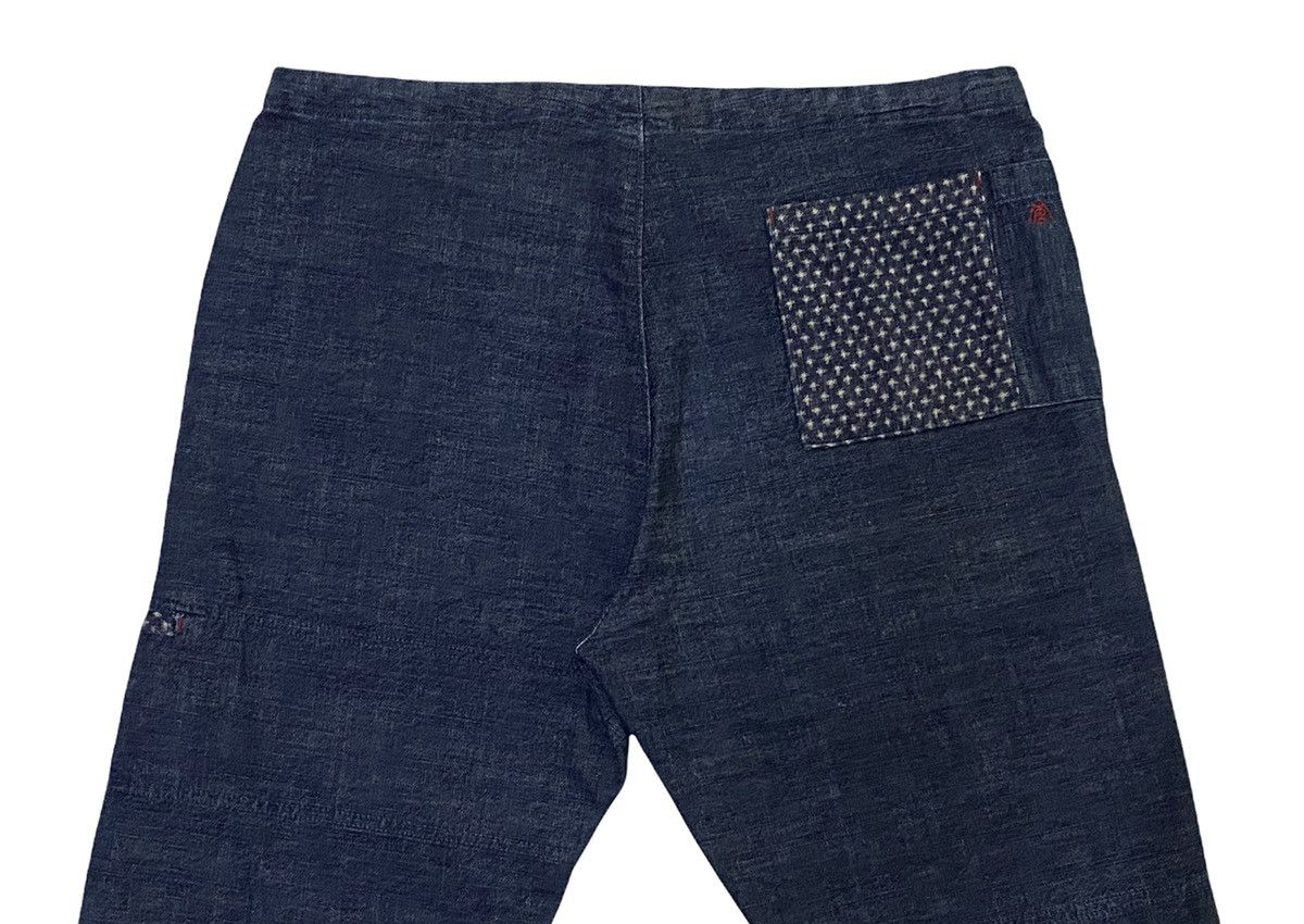 Eternal Eternal Elastic Waist Indigo Denim Pants Size US 35 - 19 Thumbnail
