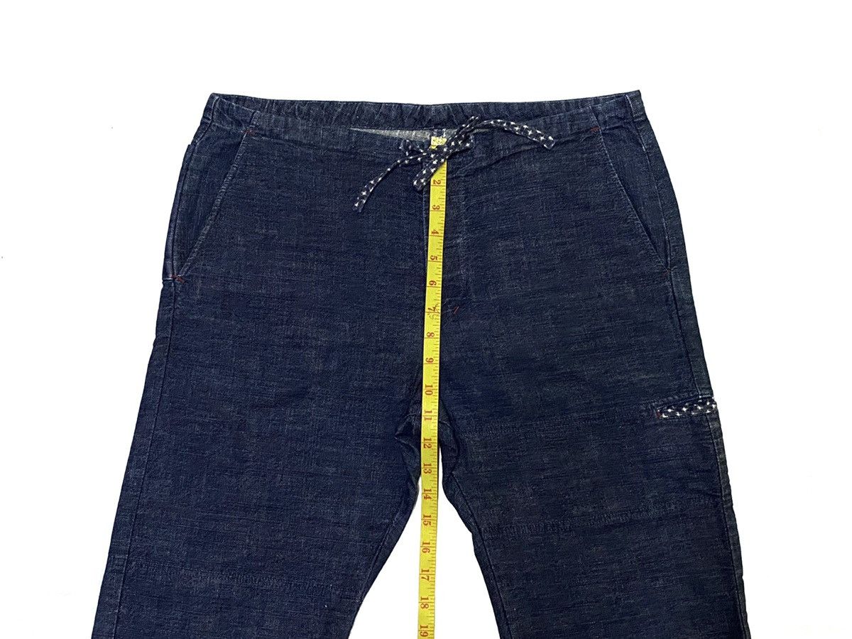 Eternal Eternal Elastic Waist Indigo Denim Pants Size US 35 - 5 Thumbnail