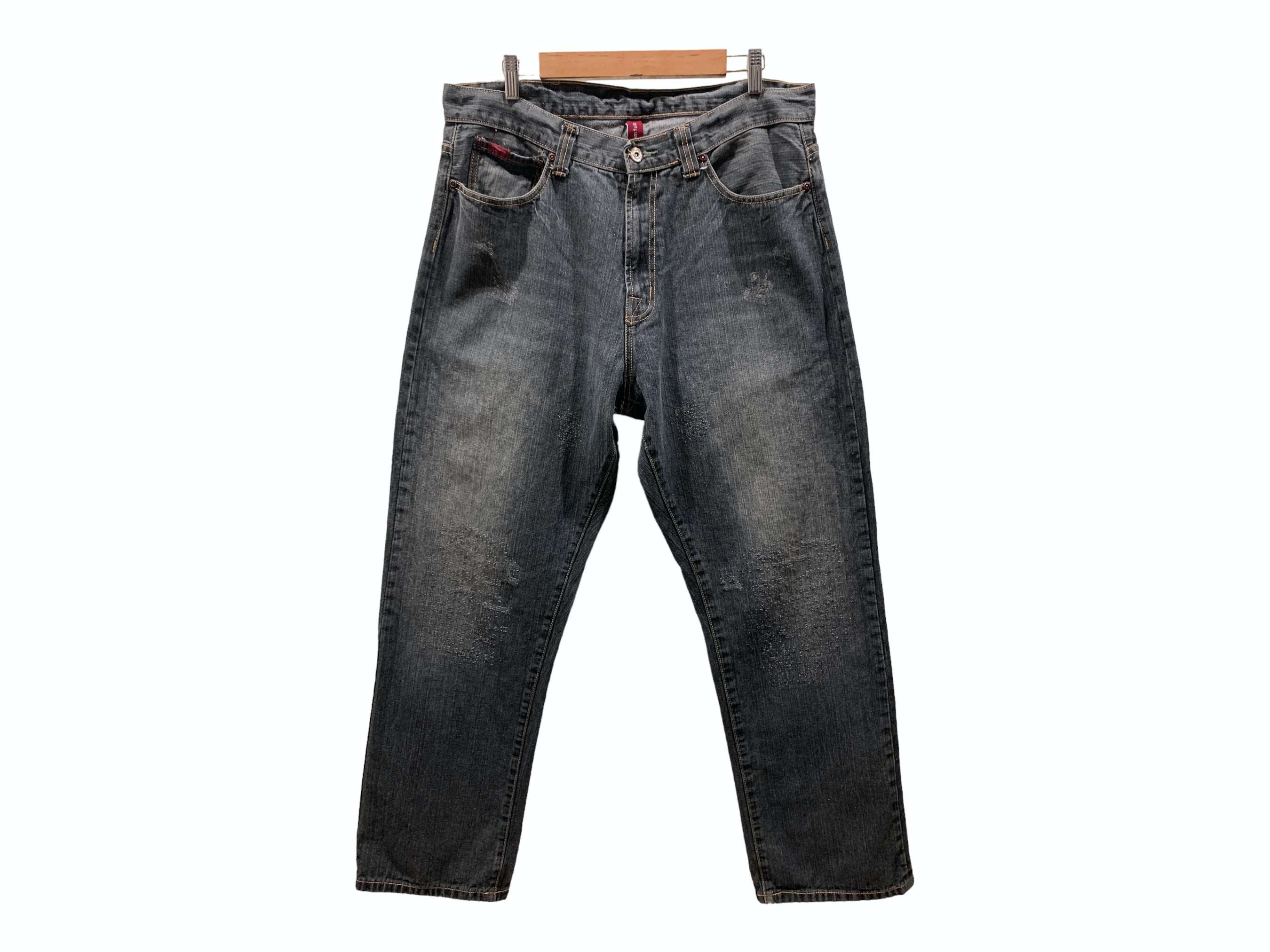 Fubu Fubu Denim Jeans Fubu Hip Hop Skateboards Baggy Jeans Pants Size US 36 / EU 52 - 4 Thumbnail