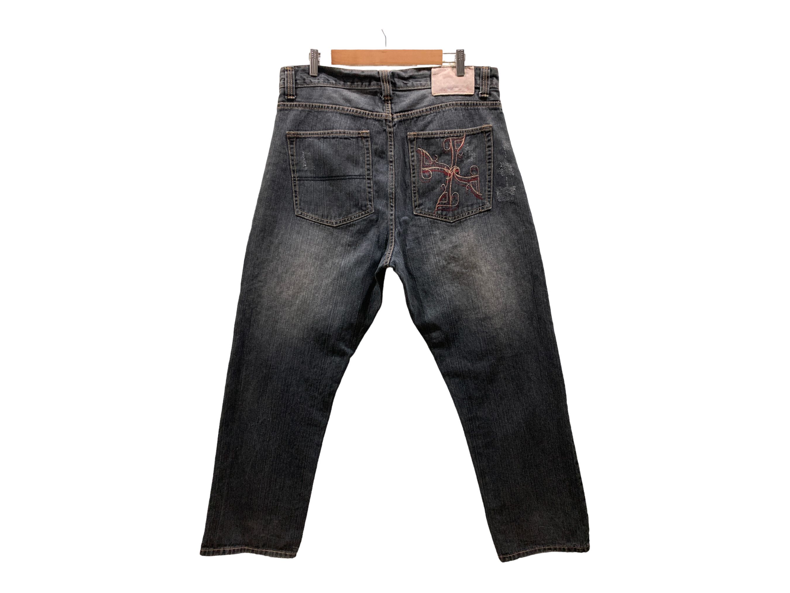 Fubu Fubu Denim Jeans Fubu Hip Hop Skateboards Baggy Jeans Pants Size US 36 / EU 52 - 3 Thumbnail