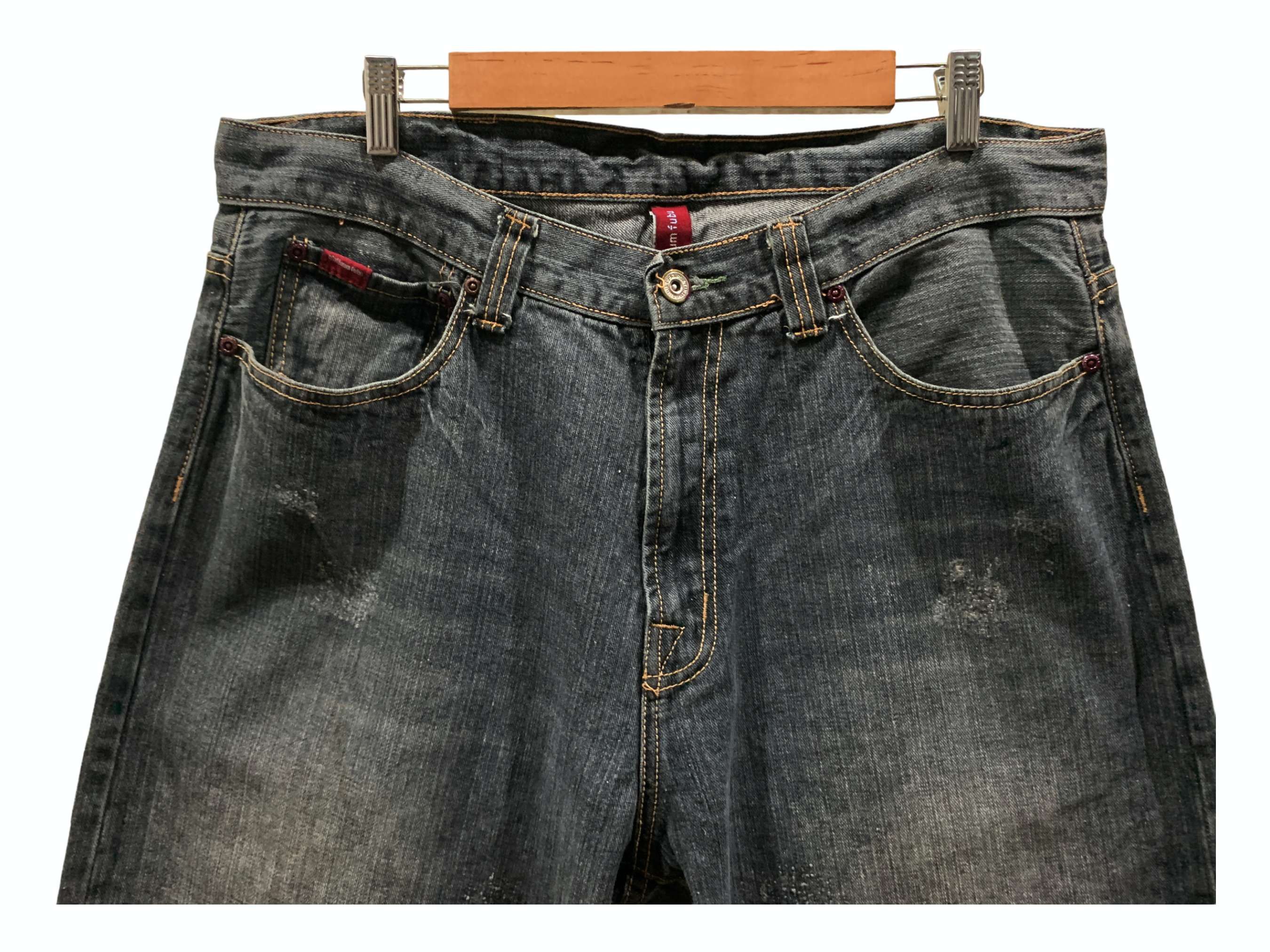 Fubu Fubu Denim Jeans Fubu Hip Hop Skateboards Baggy Jeans Pants Size US 36 / EU 52 - 5 Thumbnail