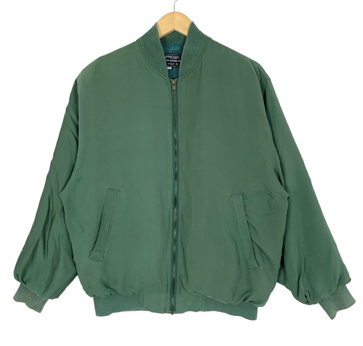 Vintage Marcello Italian Designer Bomber Jacket