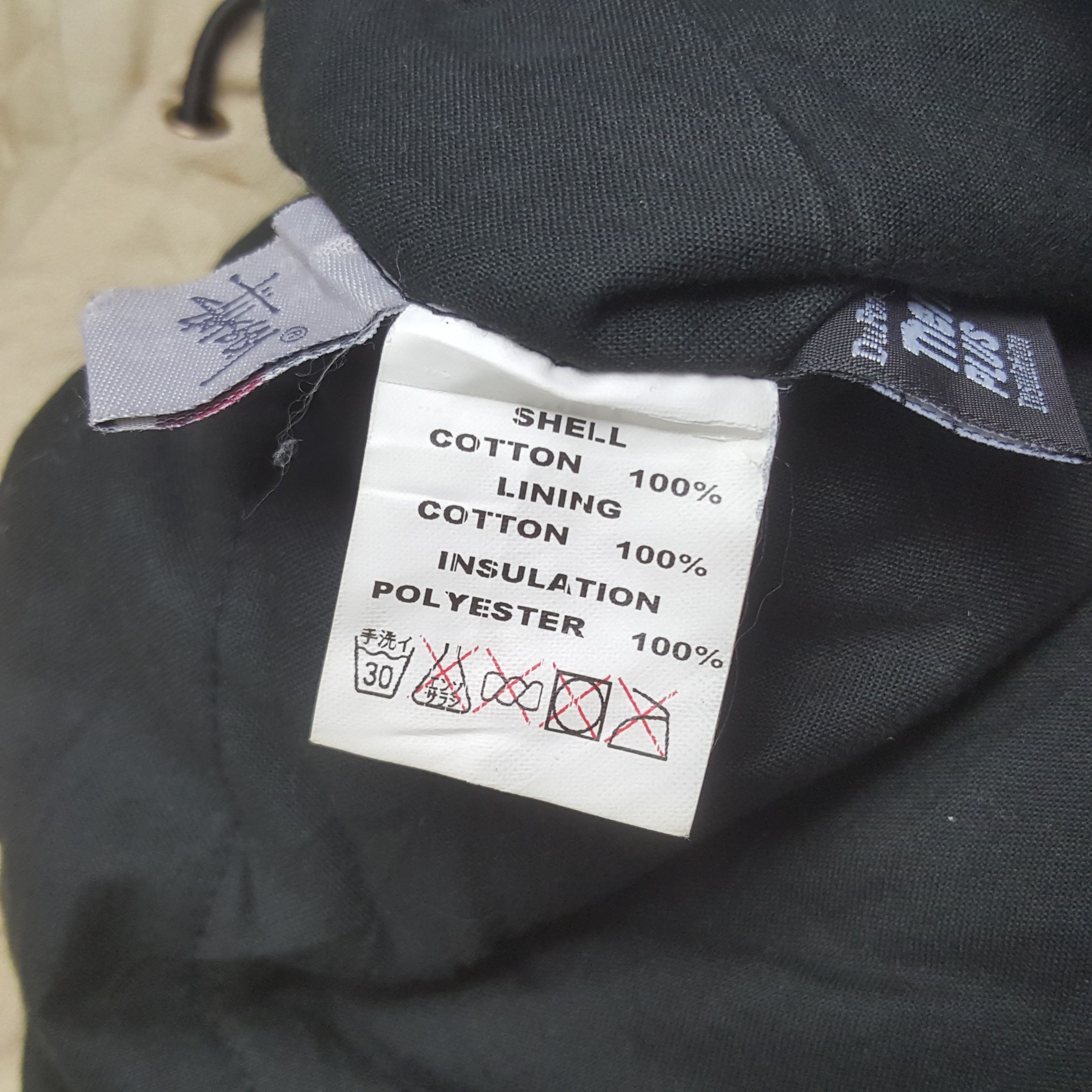 Stussy Vintage Stussy Streetwear Custom Art Parka Hoodies Jacket Size US L / EU 52-54 / 3 - 10 Thumbnail