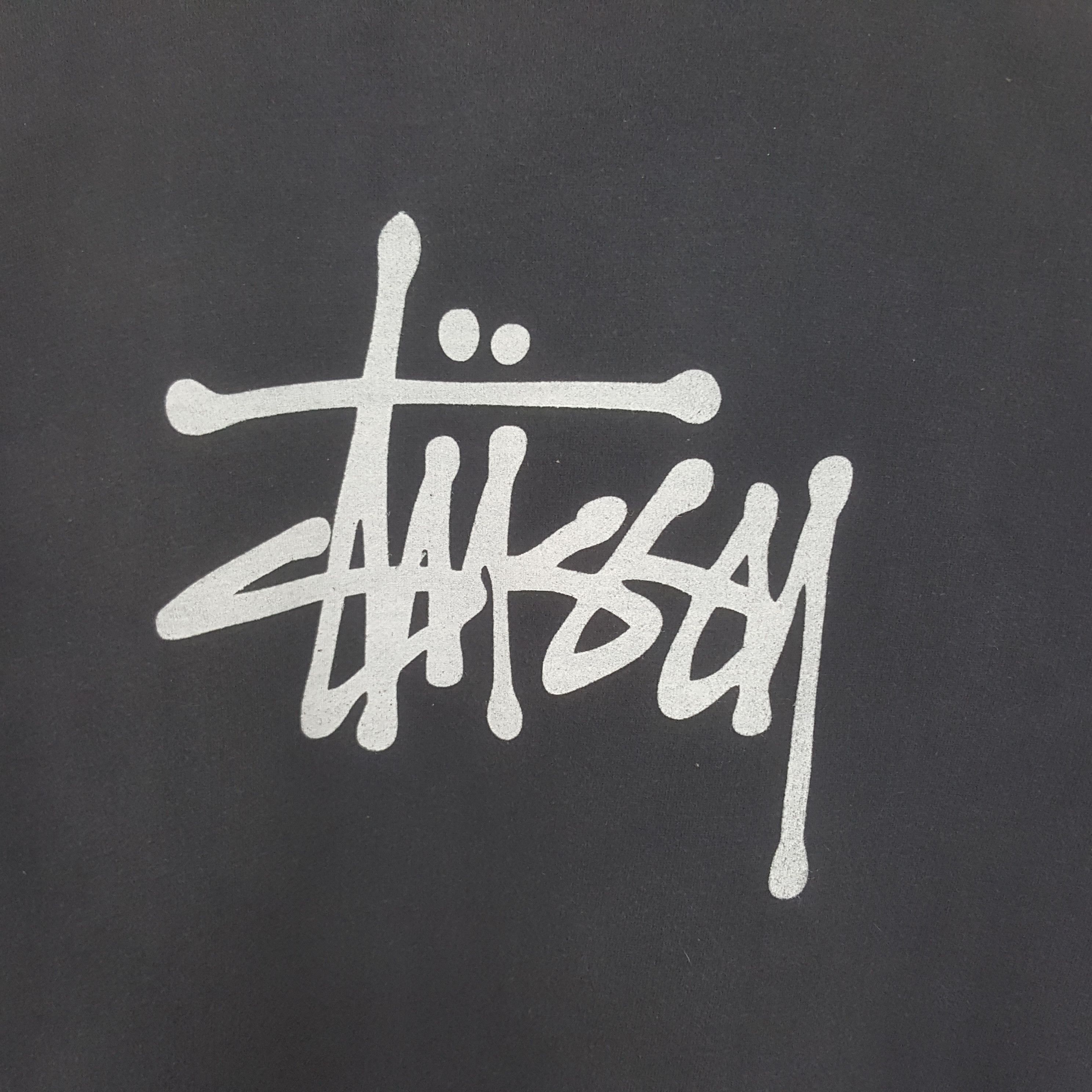 Stussy × Vintage Vintage Stussy Streetwear Center Big Logo Art Sweatshirt Size US XL / EU 56 / 4 - 2 Thumbnail