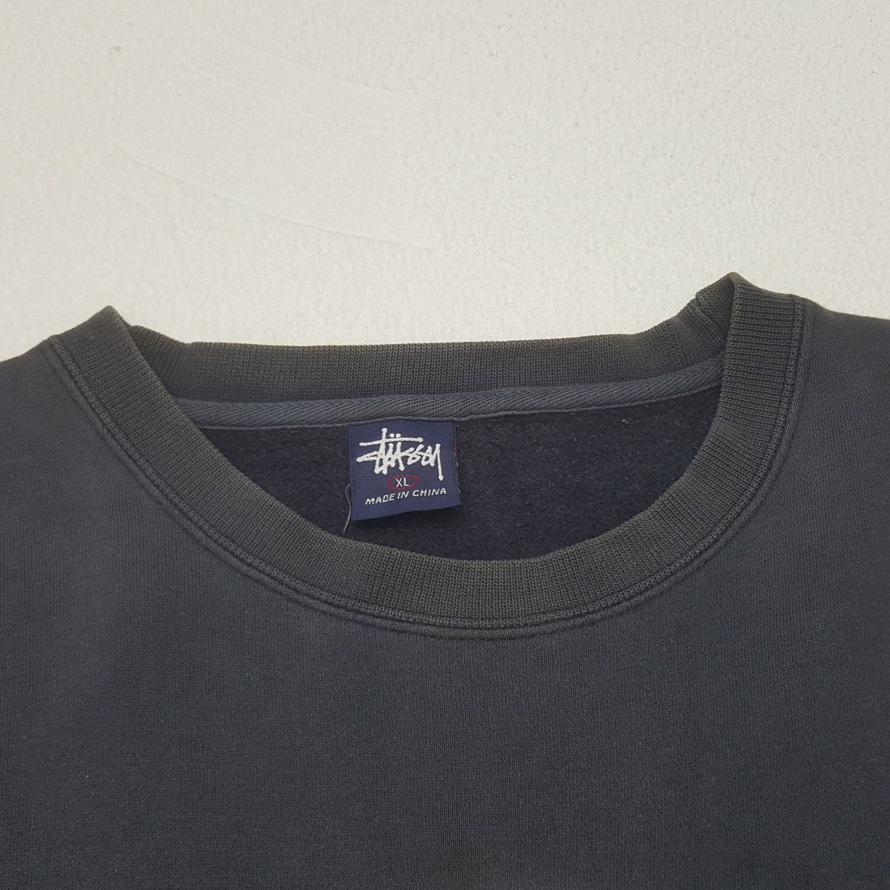 Stussy × Vintage Vintage Stussy Streetwear Center Big Logo Art Sweatshirt Size US XL / EU 56 / 4 - 5 Thumbnail