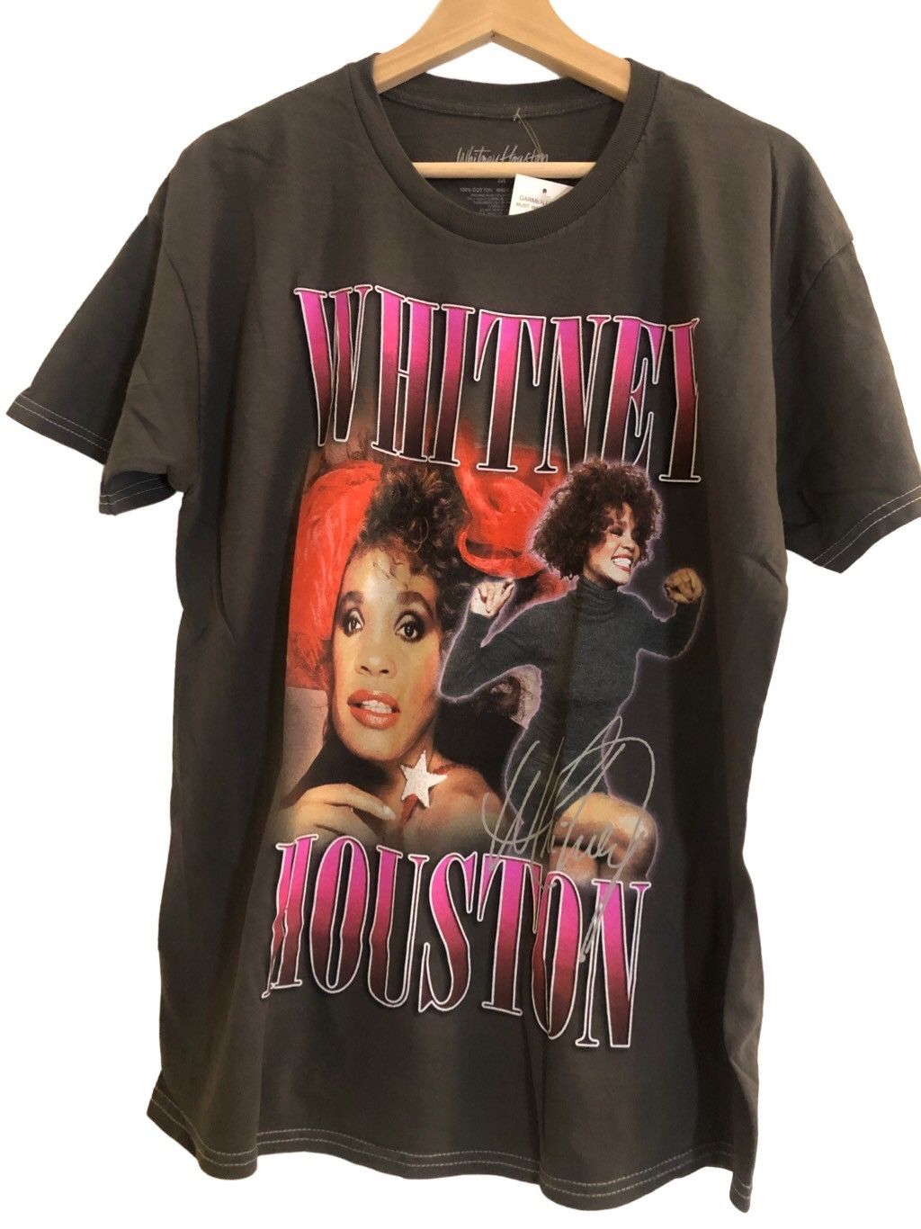 Rap Tees Whitney Houston R&B Retro Tour Tshirt Size US M / EU 48-50 / 2 - 1 Thumbnail