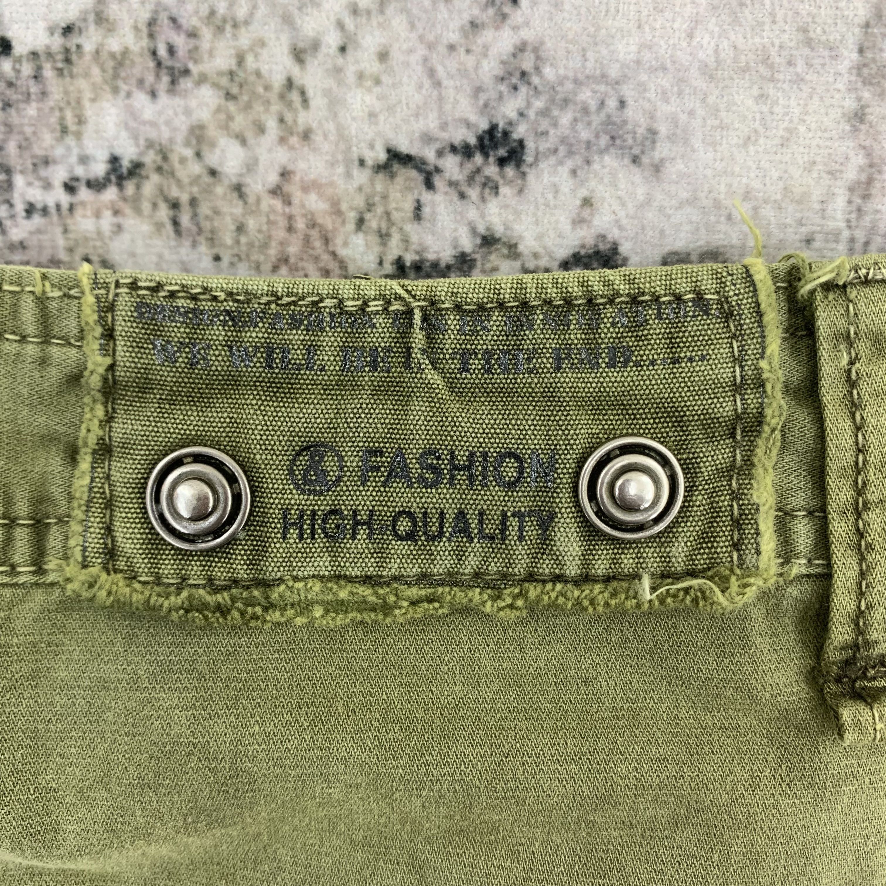Japanese Brand Junye Jeans Cargo Pants Multipocket Military Tactical Pants Size US 30 / EU 46 - 10 Thumbnail