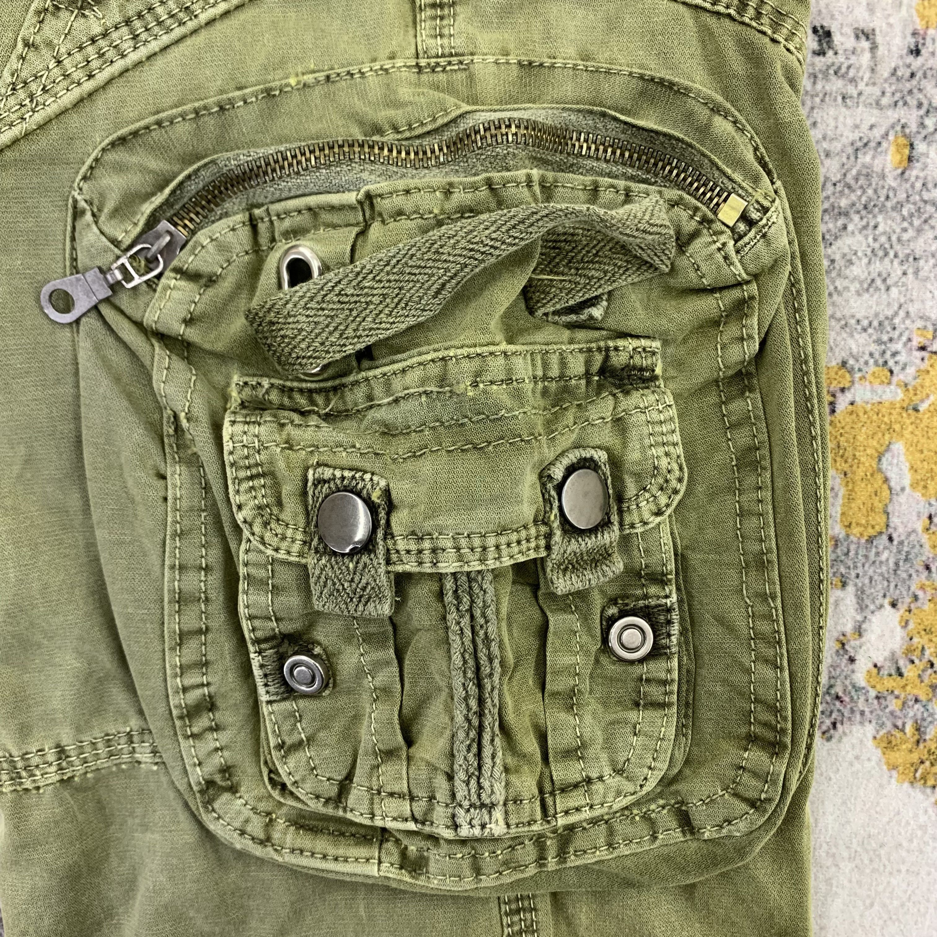 Japanese Brand Junye Jeans Cargo Pants Multipocket Military Tactical Pants Size US 30 / EU 46 - 6 Thumbnail