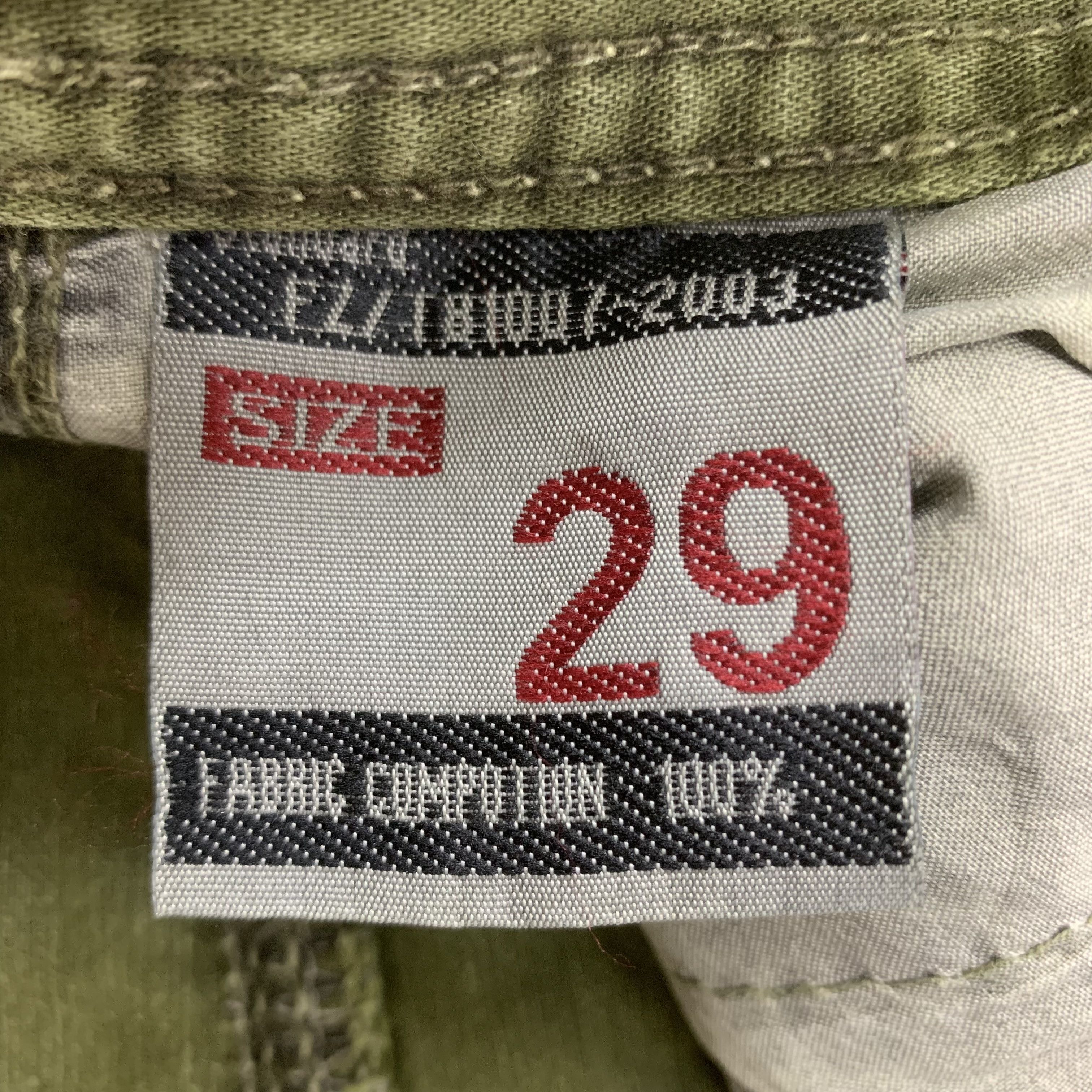 Japanese Brand Junye Jeans Cargo Pants Multipocket Military Tactical Pants Size US 30 / EU 46 - 14 Thumbnail