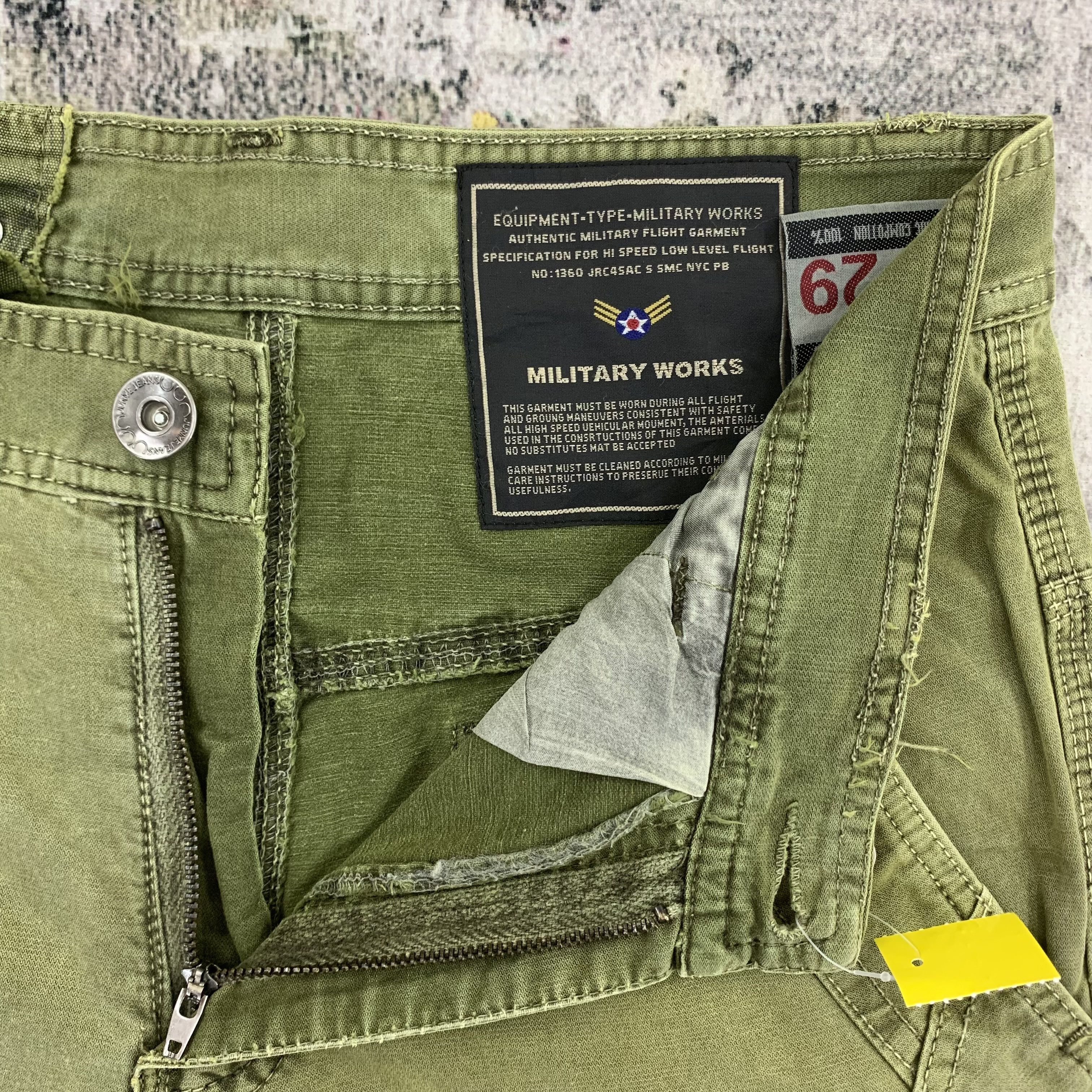 Japanese Brand Junye Jeans Cargo Pants Multipocket Military Tactical Pants Size US 30 / EU 46 - 9 Thumbnail