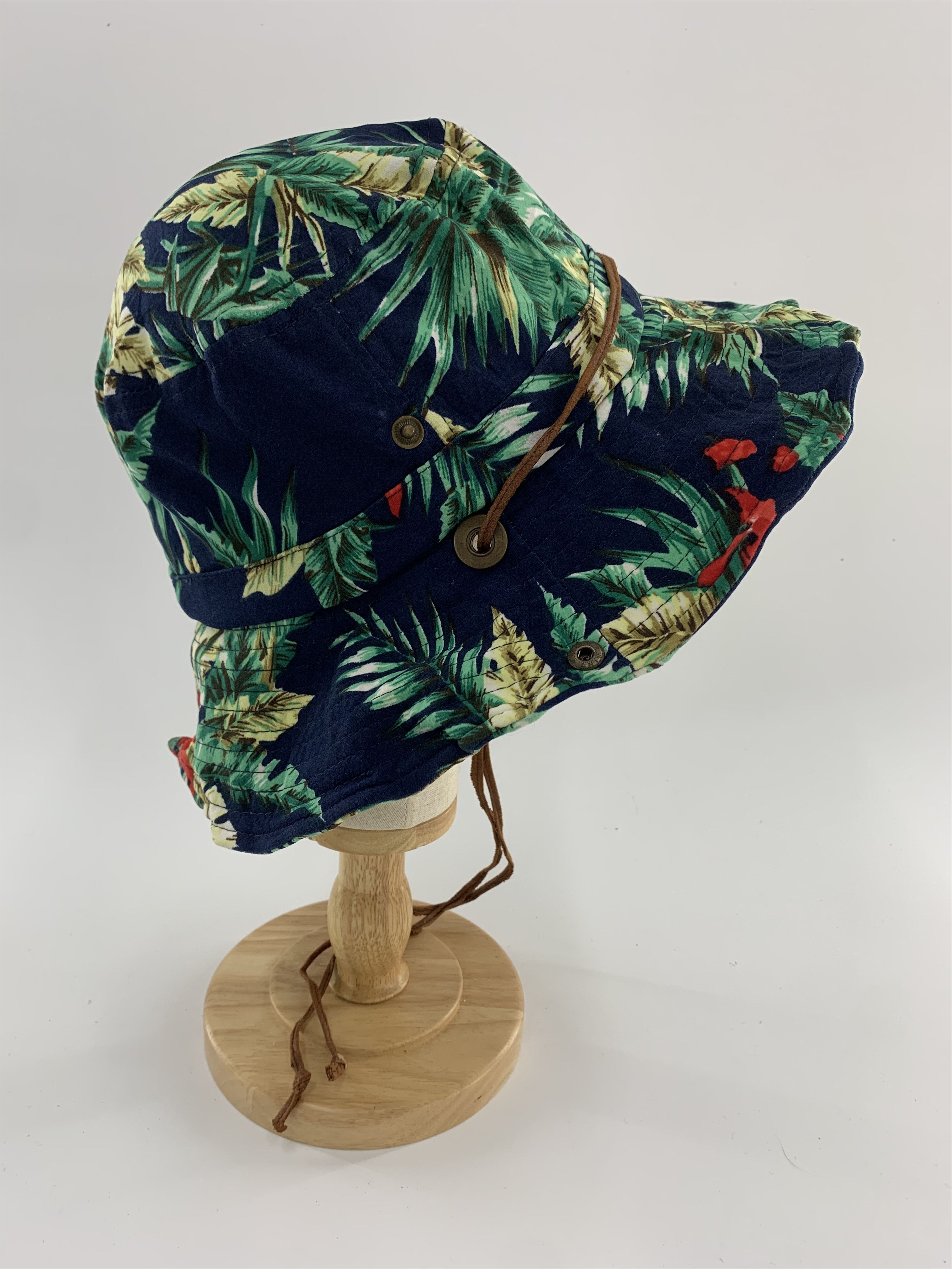Other Unknown Bucket Hats Flowers Printed Sun Hat Size ONE SIZE - 4 Thumbnail