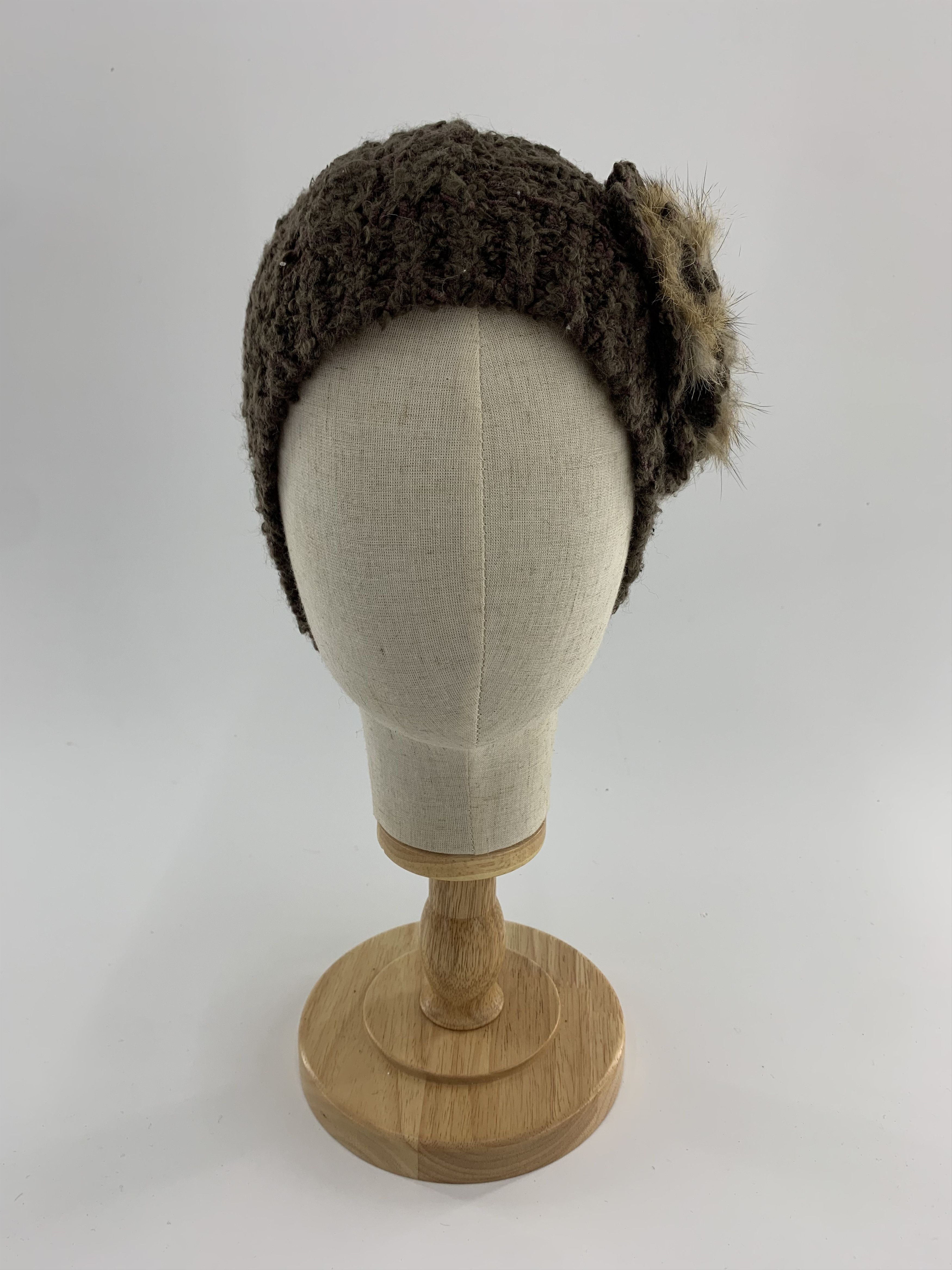 Japanese Brand × Junko Shimada Junko Shimada Fur Beanie Hats - B3018 Size ONE SIZE - 2 Thumbnail