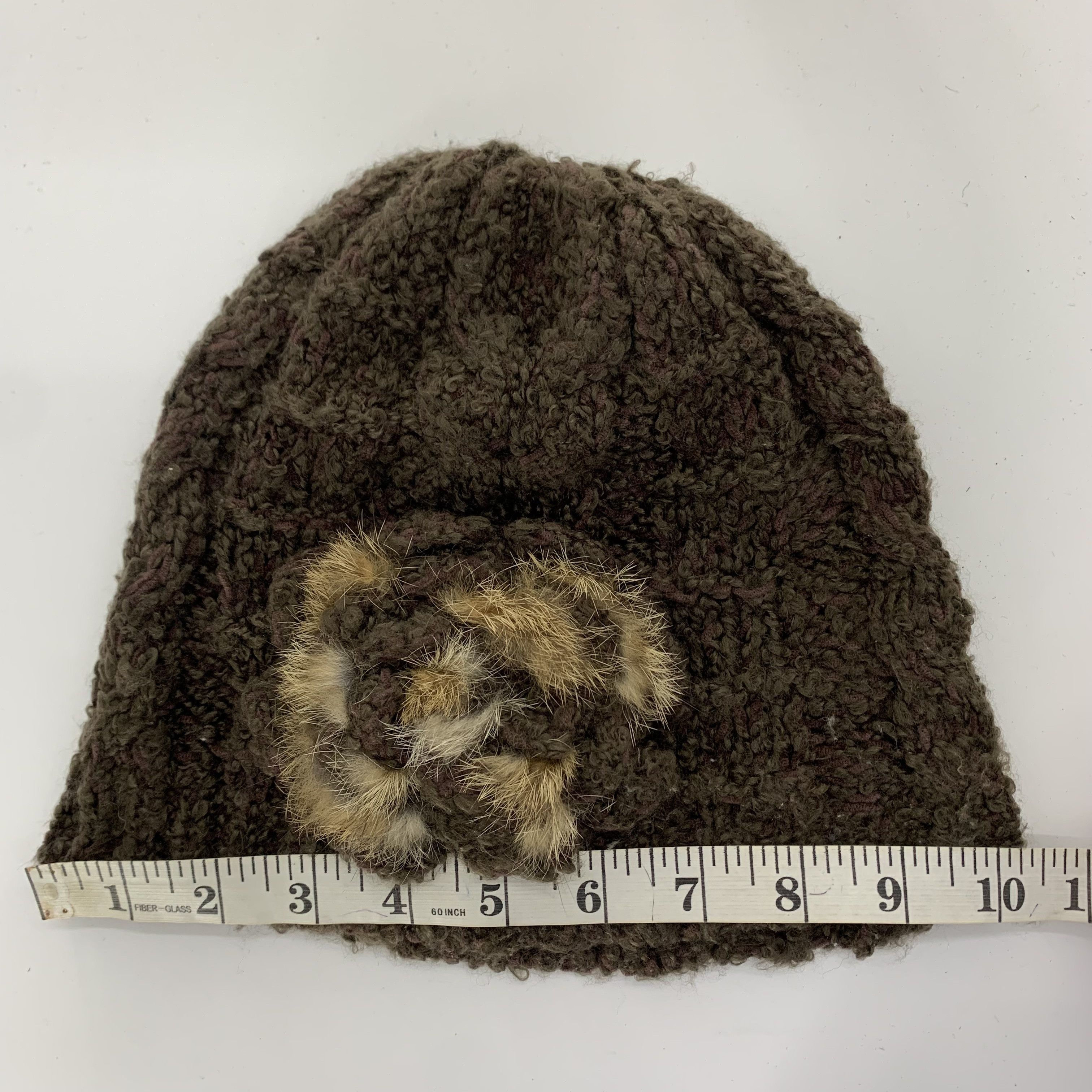 Japanese Brand × Junko Shimada Junko Shimada Fur Beanie Hats - B3018 Size ONE SIZE - 11 Thumbnail