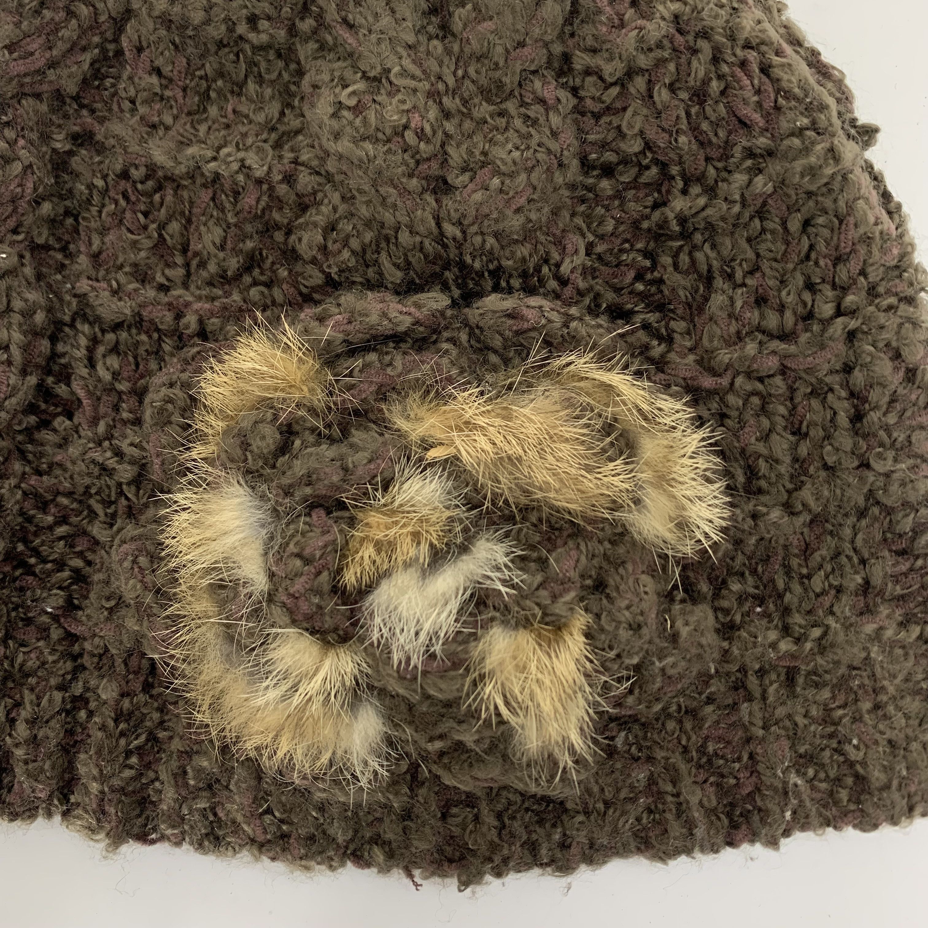 Japanese Brand × Junko Shimada Junko Shimada Fur Beanie Hats - B3018 Size ONE SIZE - 6 Thumbnail