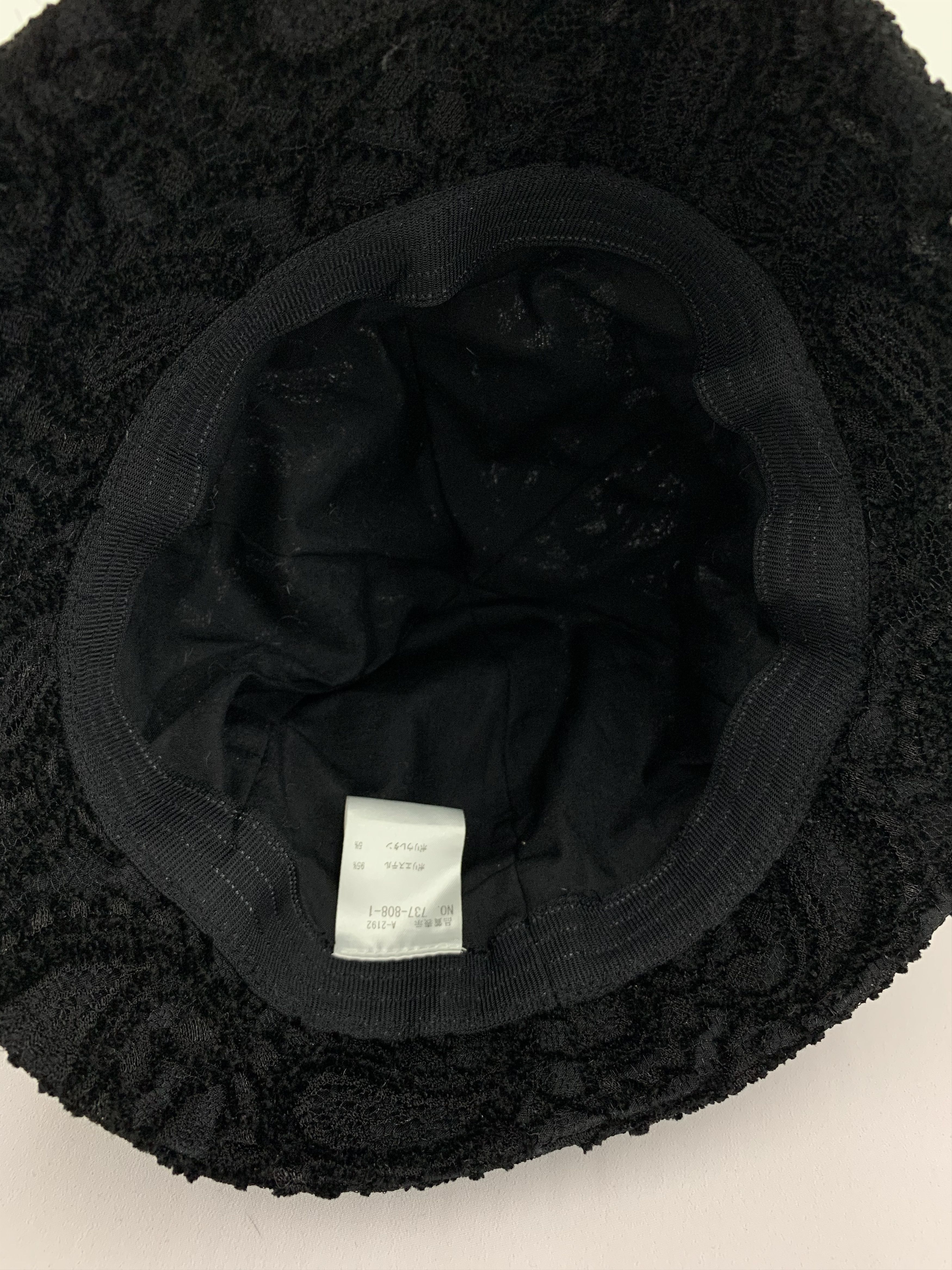 Japanese Brand Black Hat Flowers Design - S3006 Size ONE SIZE - 6 Thumbnail