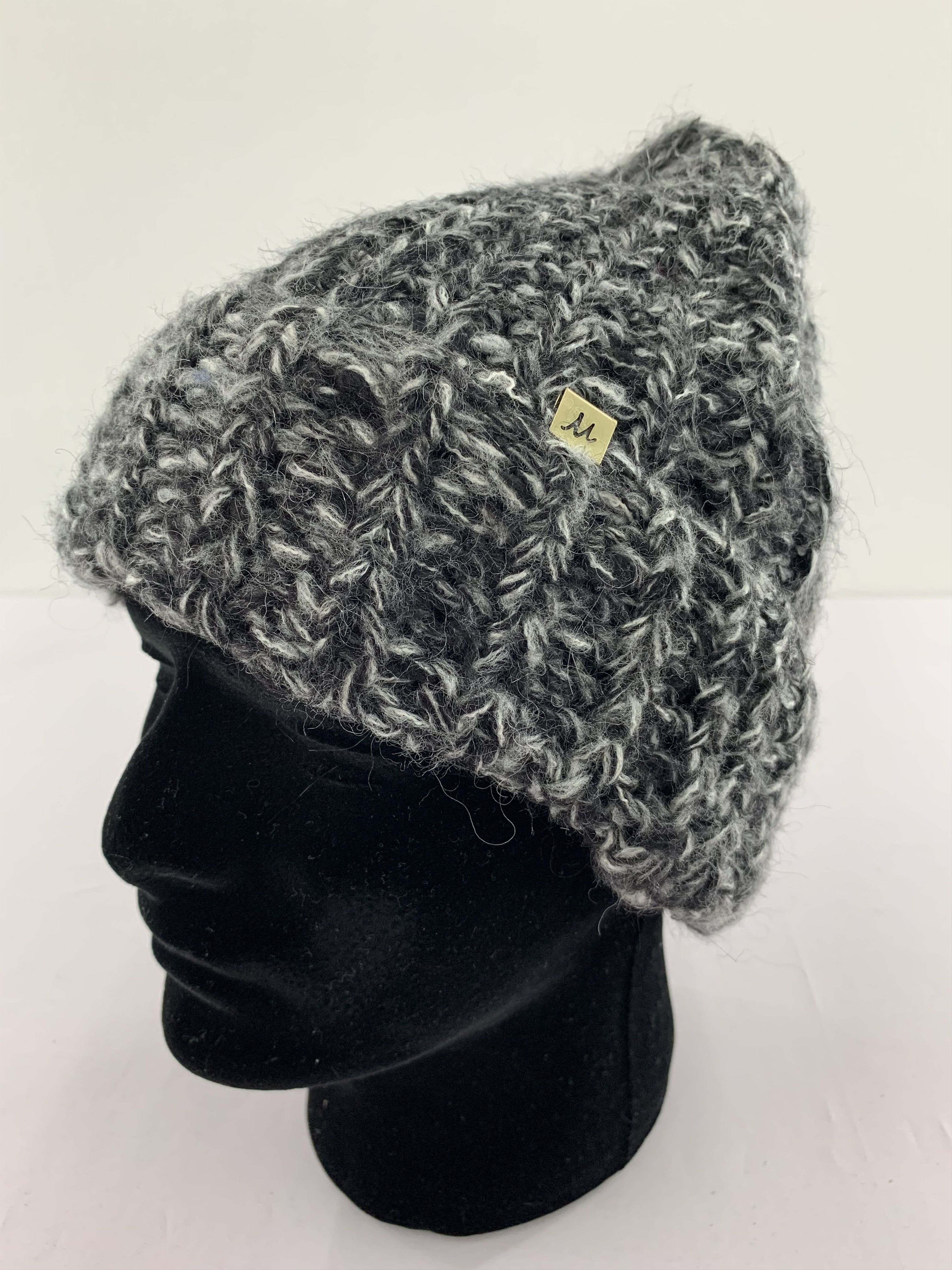 Japanese Brand Mila Owen Wool Beanie Hat Size ONE SIZE - 1 Thumbnail