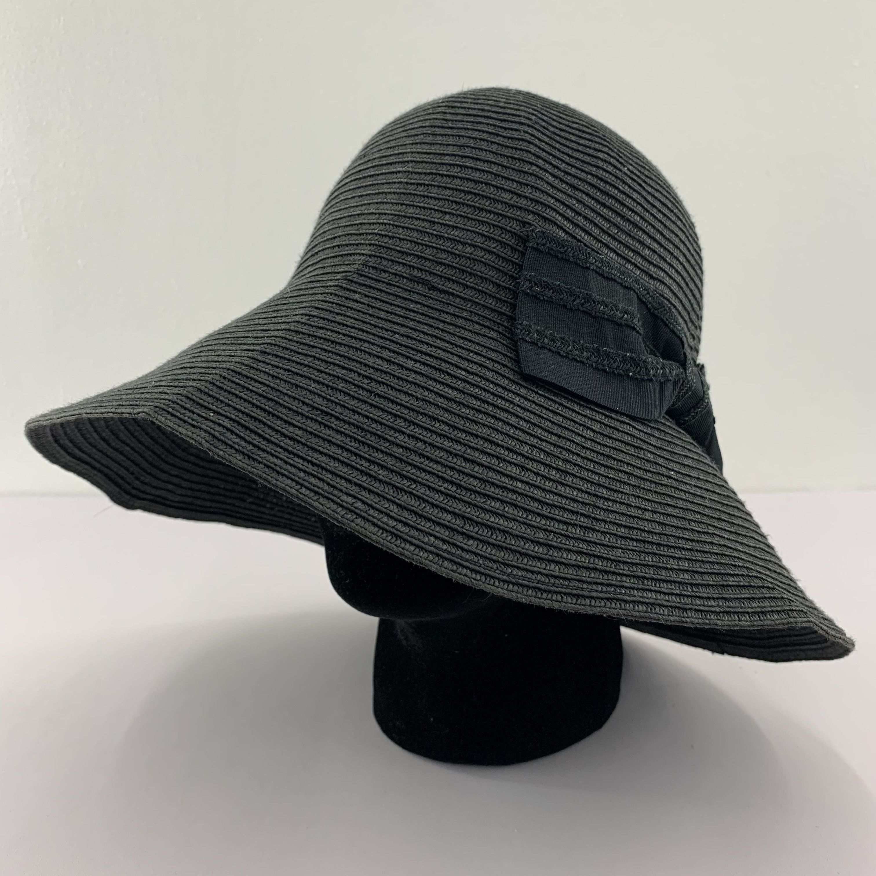 Japanese Brand × Vintage Theoria Bucket Straw Hats Nice Design - S2035 Size ONE SIZE - 3 Thumbnail