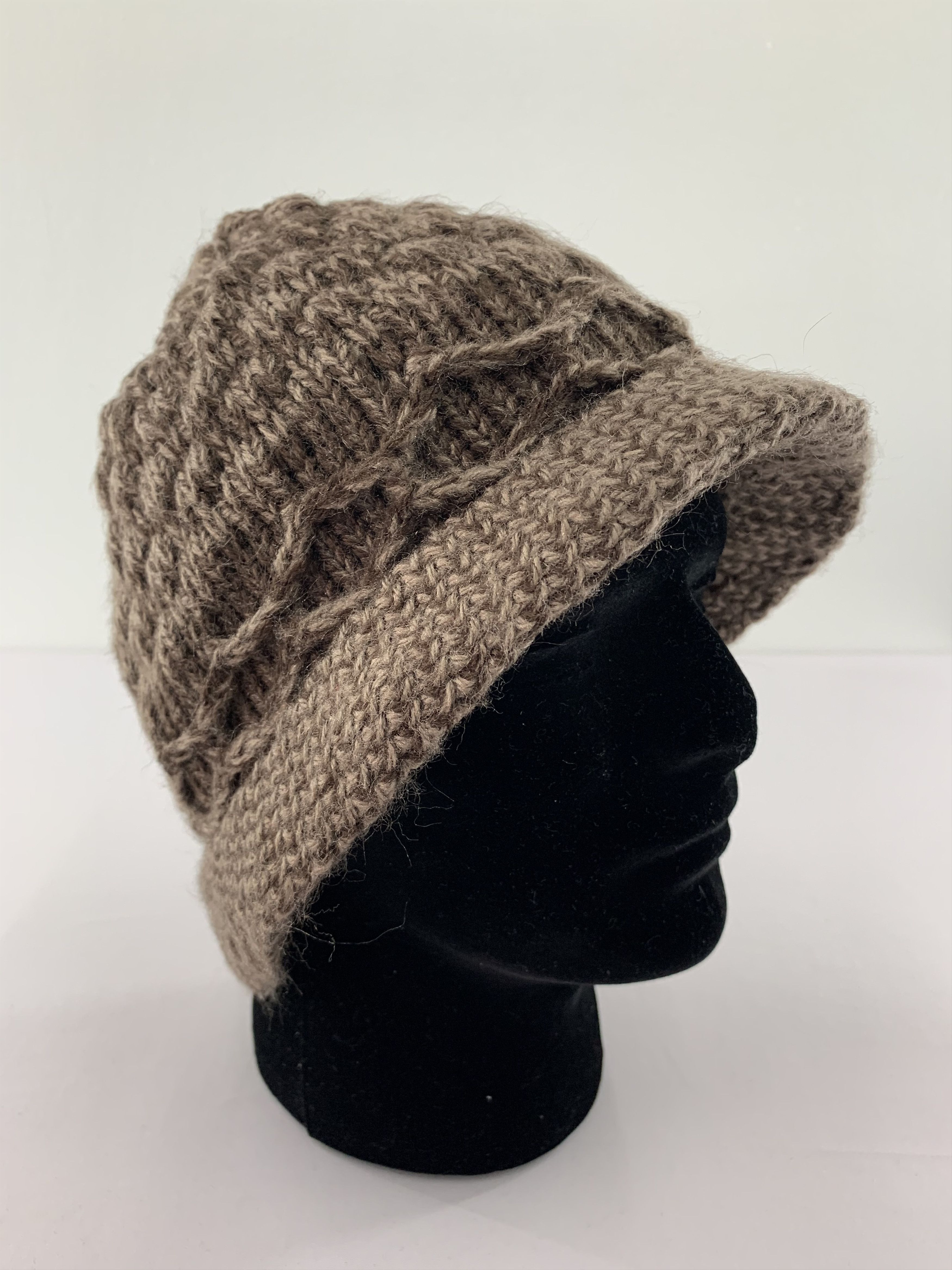 Japanese Brand Wool Hat Knitted Size ONE SIZE - 1 Thumbnail