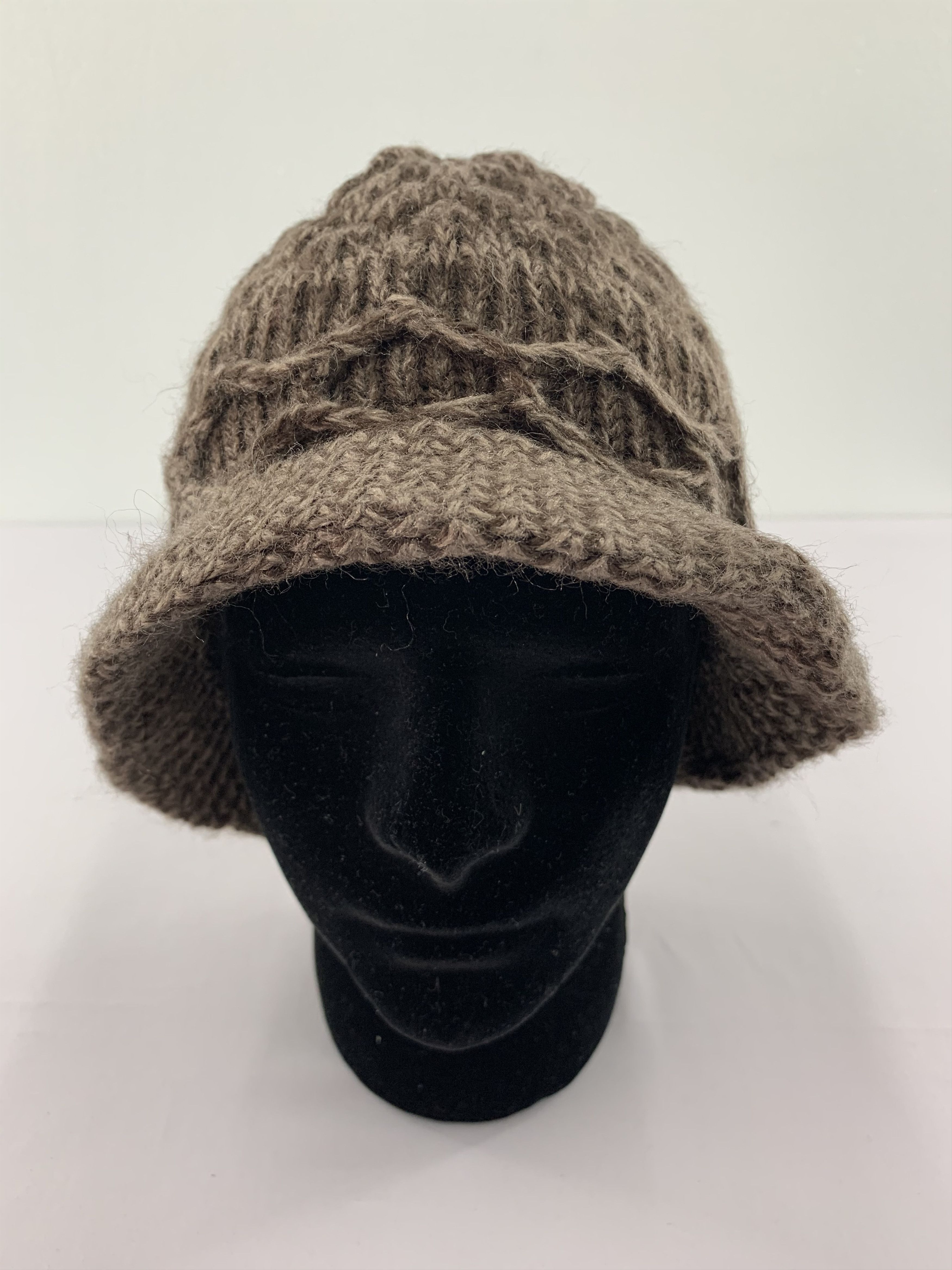 Japanese Brand Wool Hat Knitted Size ONE SIZE - 3 Thumbnail