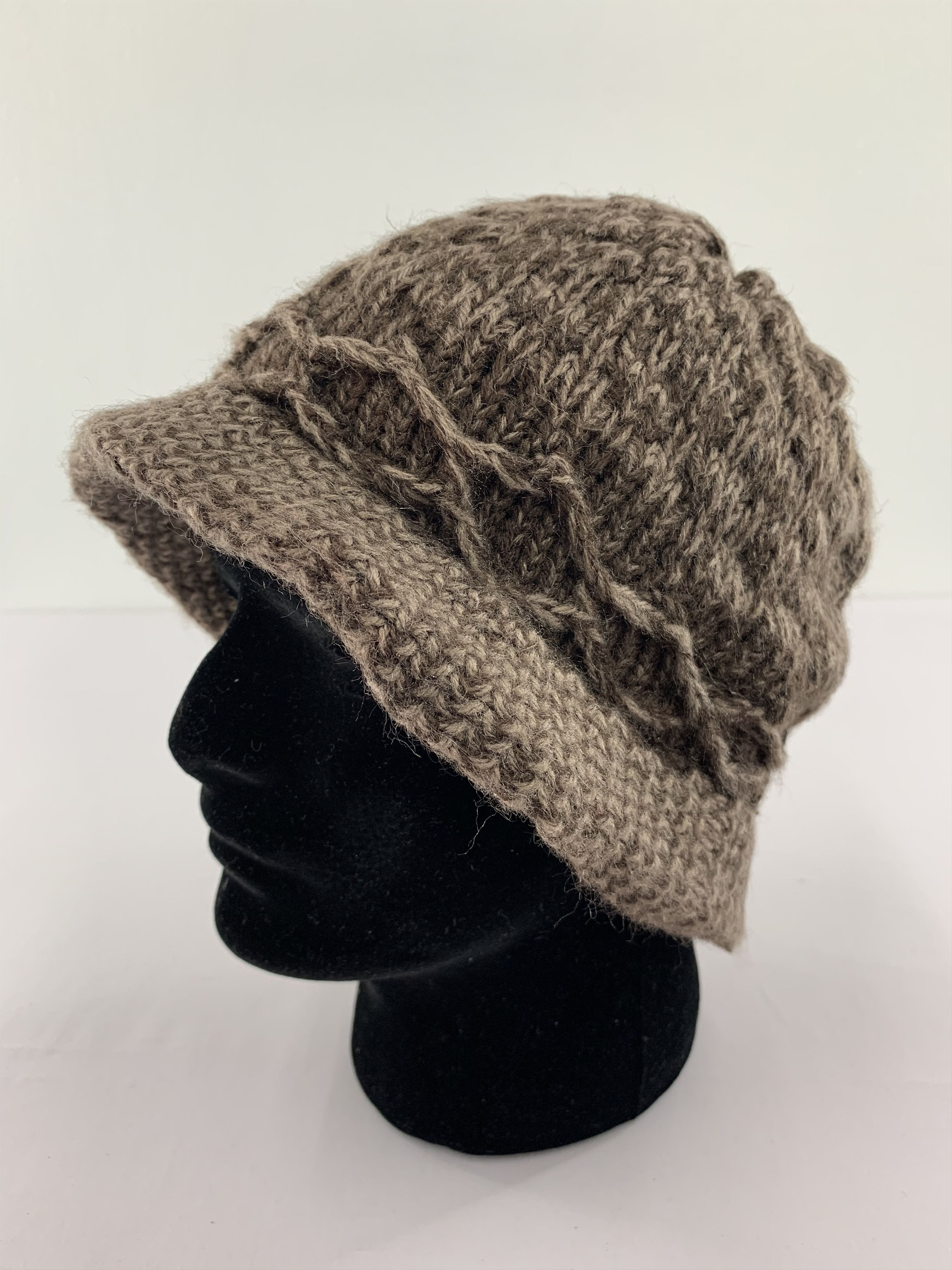 Japanese Brand Wool Hat Knitted Size ONE SIZE - 2 Thumbnail