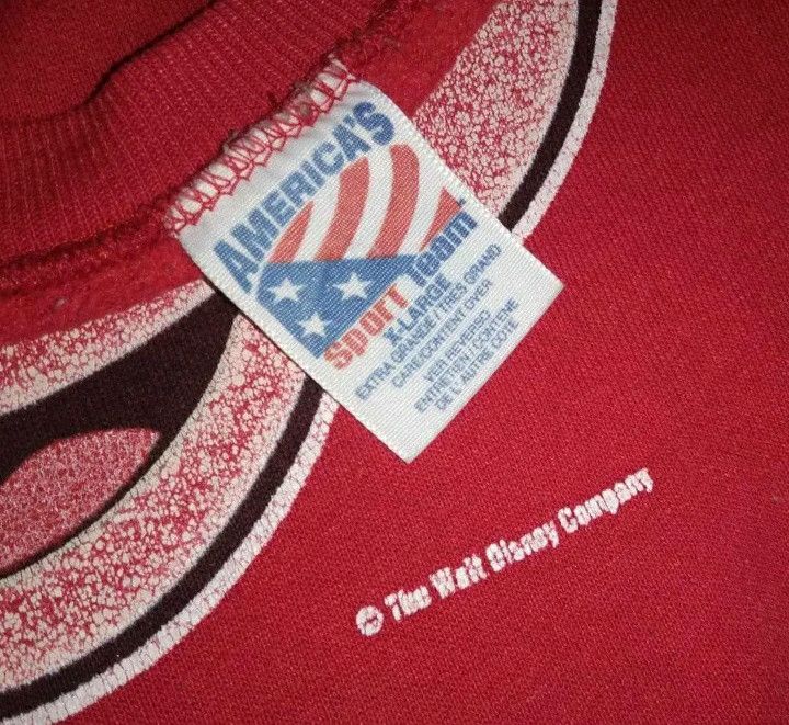 Disney × Vintage VTG 80s 90s Disney Mickey Mouse sweatshirt cartoon Size US XL / EU 56 / 4 - 4 Thumbnail