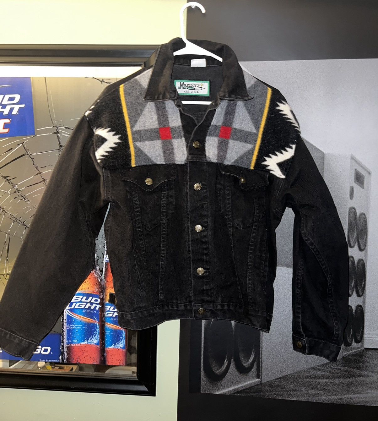 Vintage vintage margazi aztec jean jacket size s Size US S / EU 44-46 / 1 - 1 Thumbnail