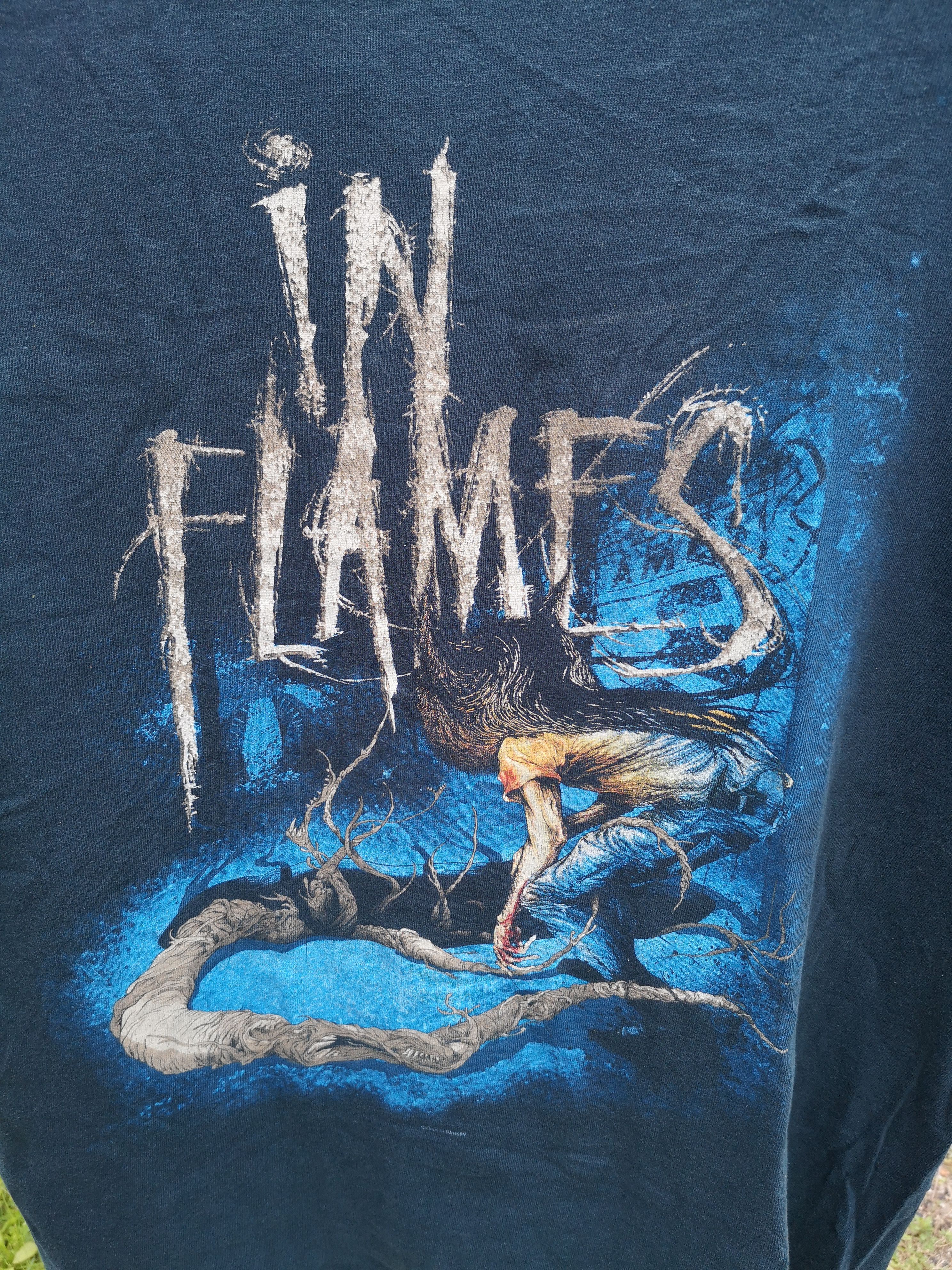 Band Tees × Vintage In Flames A Sense Of Purpose Metal Band Tees Copyright 2008 Size US L / EU 52-54 / 3 - 3 Thumbnail