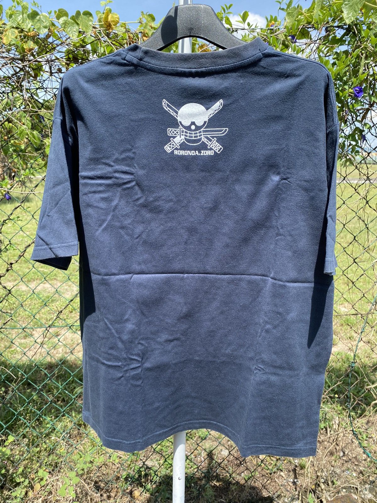 Anime One Piece Roronoa Zoro Tees Size US XL / EU 56 / 4 - 2 Thumbnail