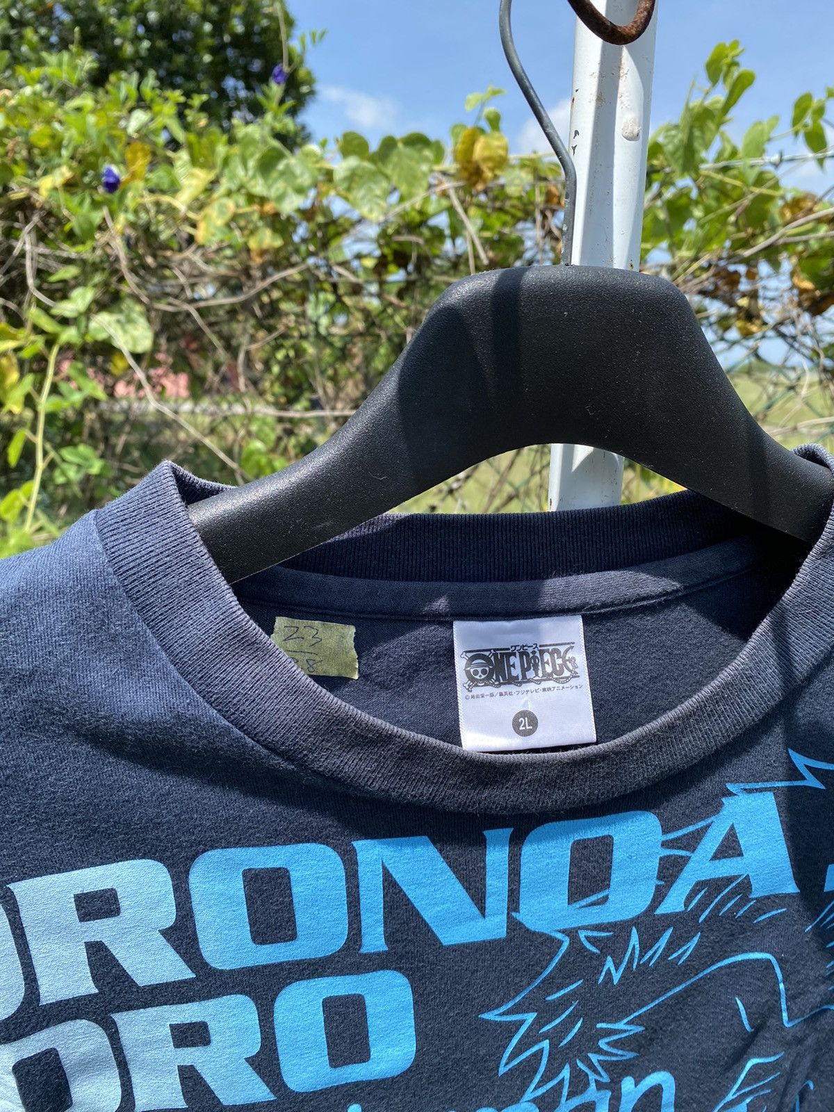 Anime One Piece Roronoa Zoro Tees Size US XL / EU 56 / 4 - 3 Thumbnail